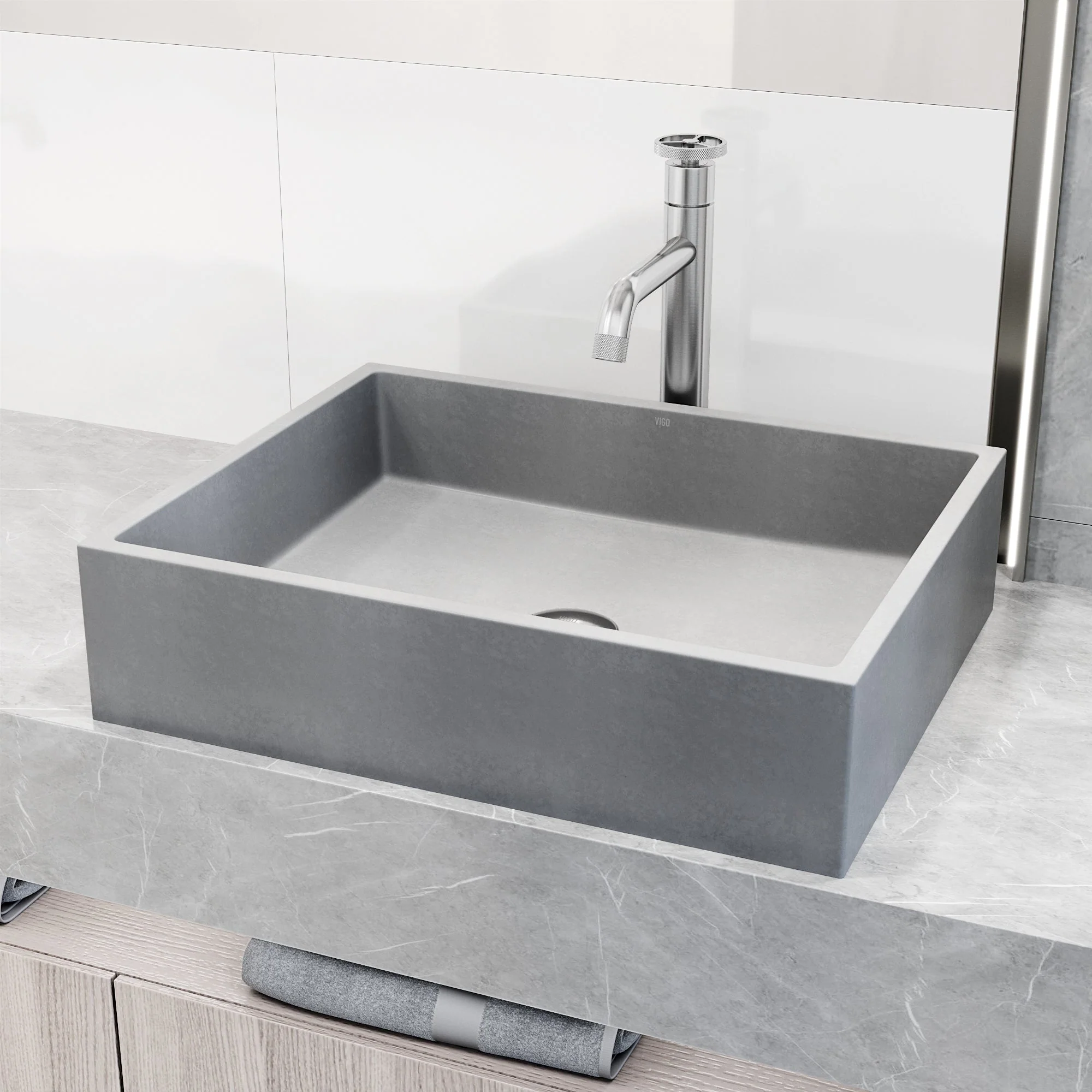 Alhambra Concreto Stone™ Vessel Sink - Image 15