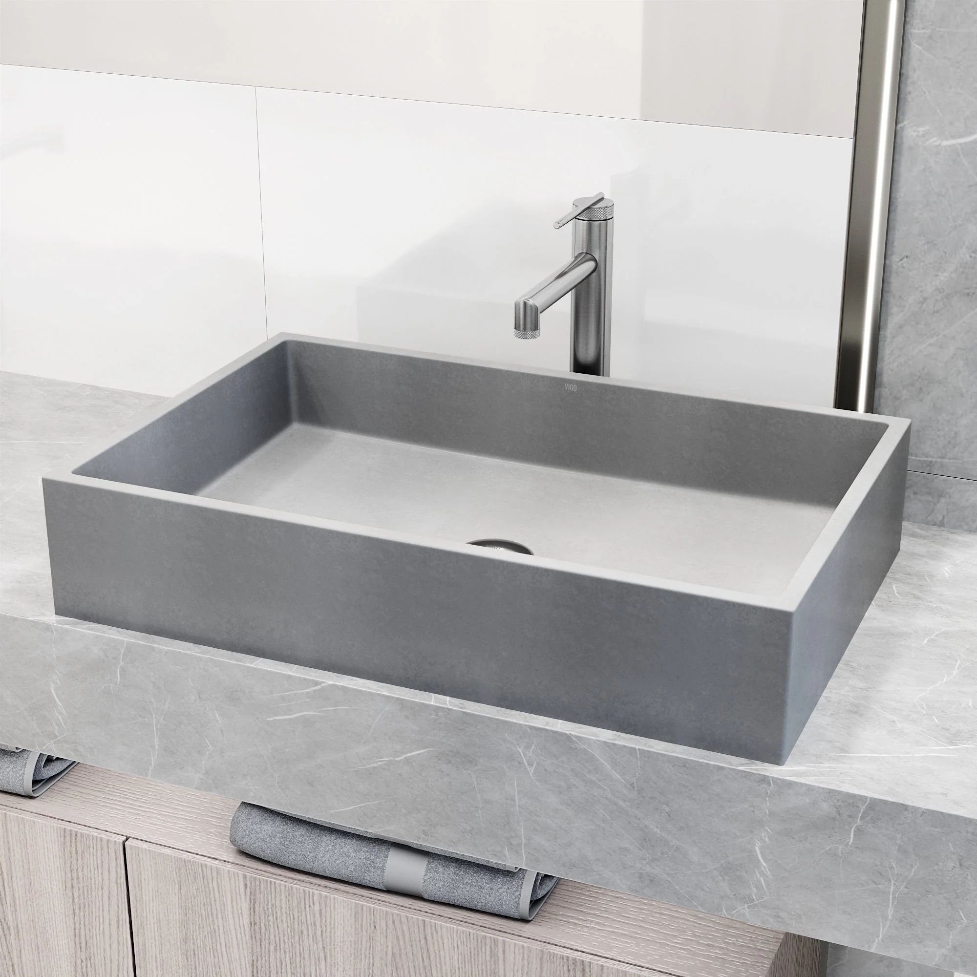 Alhambra Concreto Stone™ Vessel Sink - Image 26