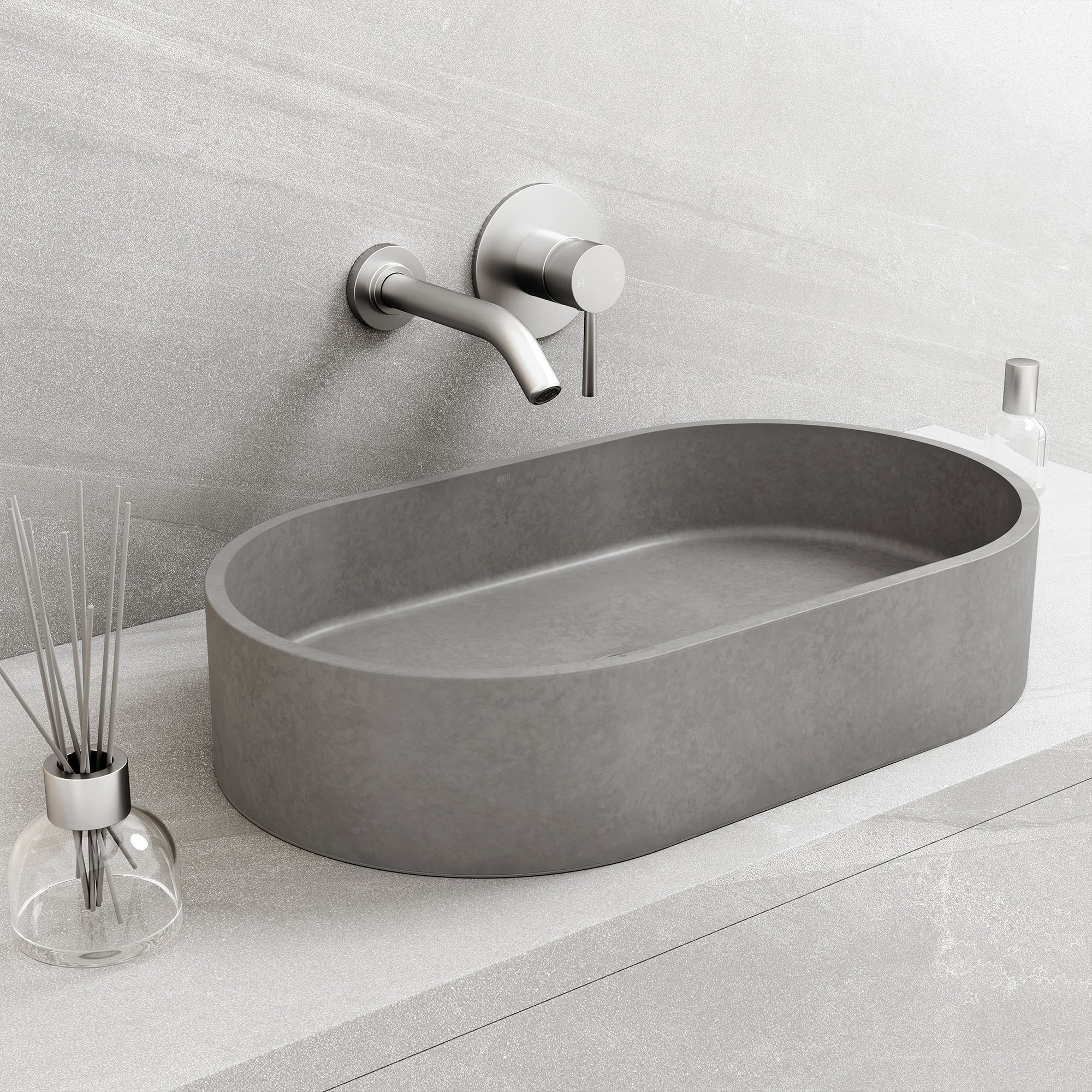 Amada Concreto Stone™ Vessel Sink - Image 11