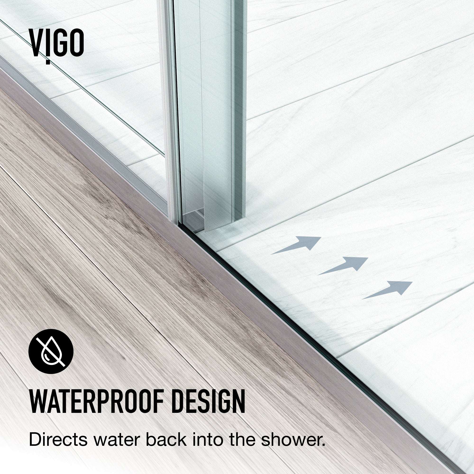 Amada Frameless Sliding Shower Door - Image 22