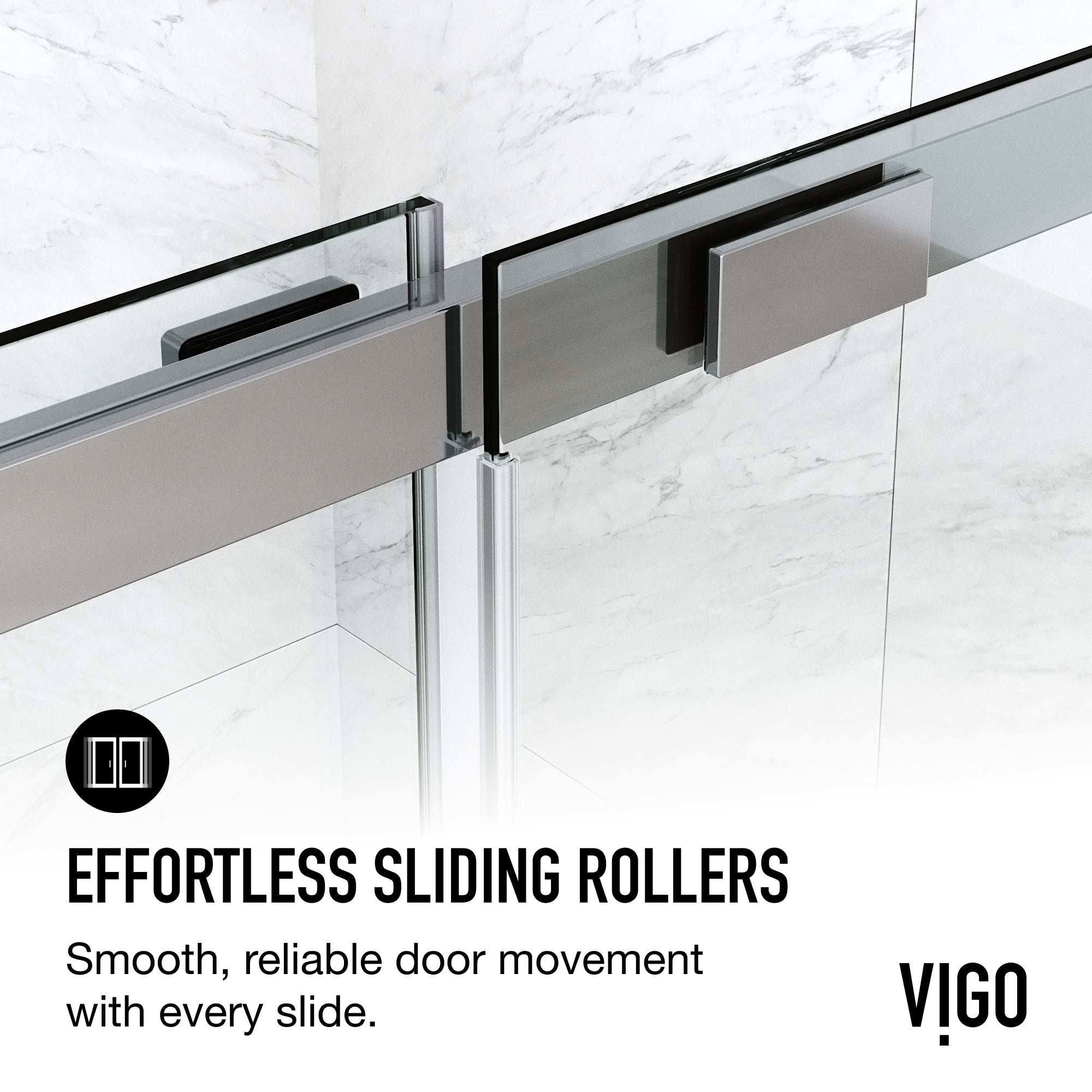 Amada Frameless Sliding Shower Door - Image 24