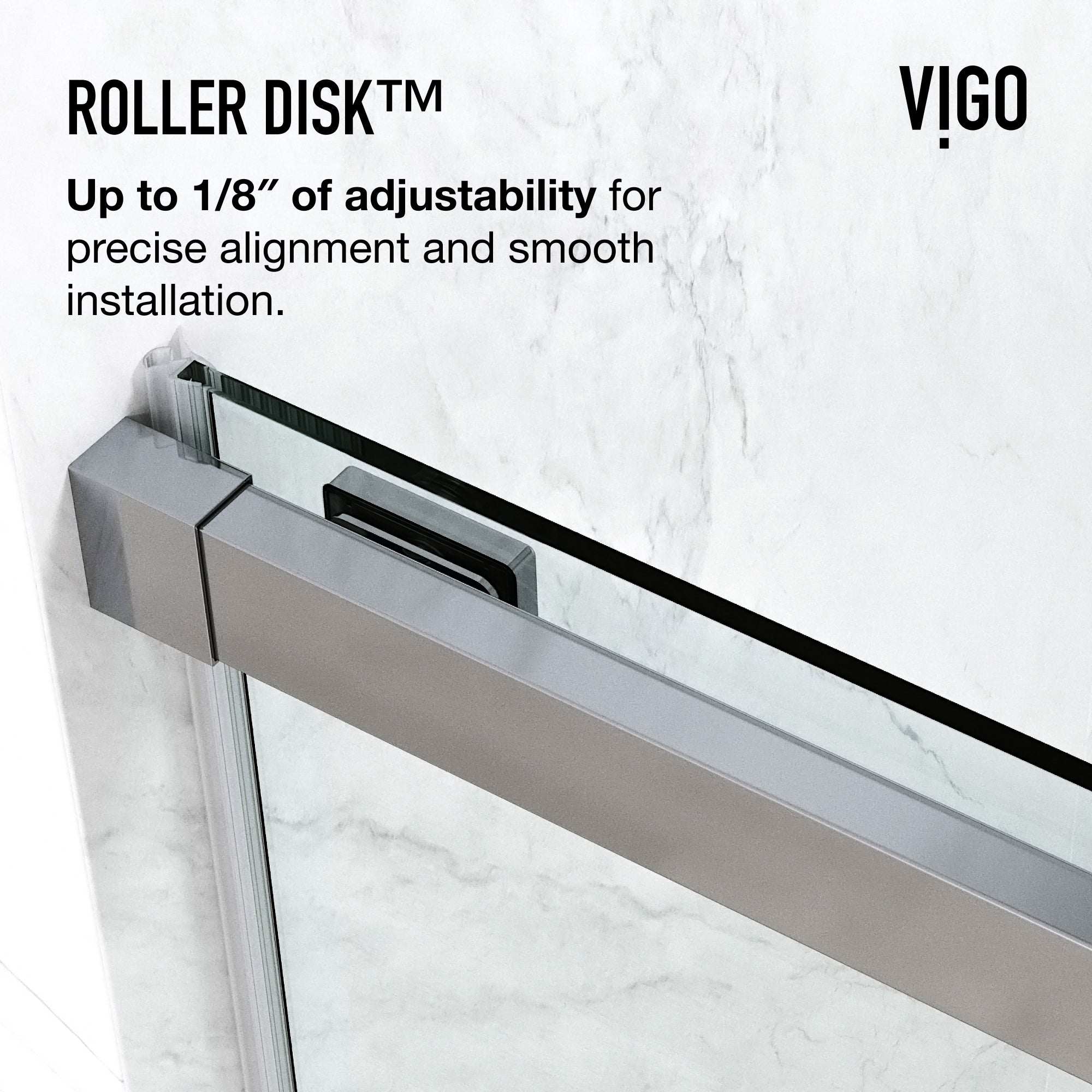 Amada Frameless Sliding Shower Door - Image 26