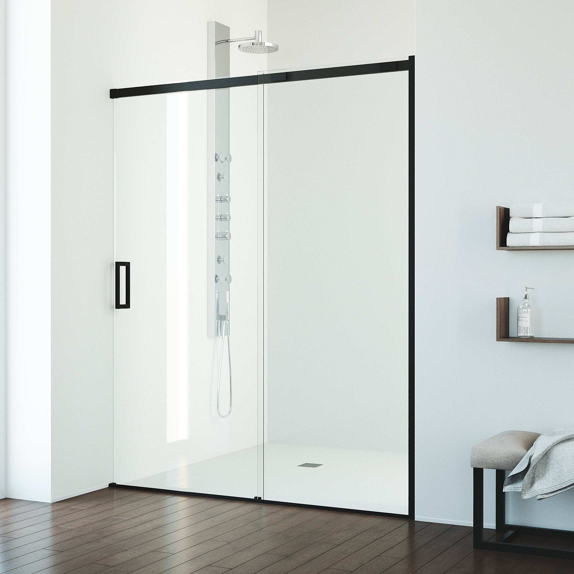 Amada Frameless Sliding Shower Door - Image 31
