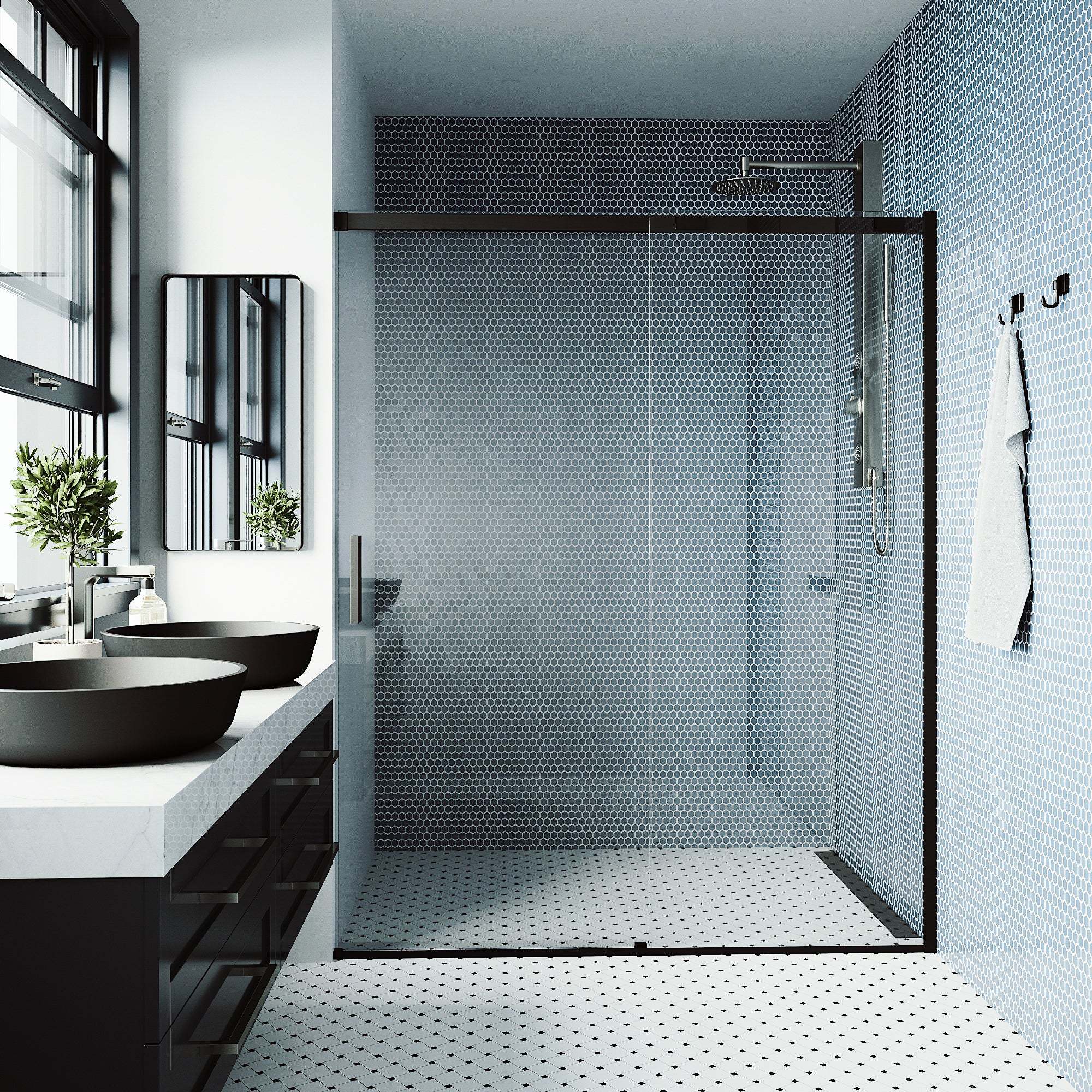 Amada Frameless Sliding Shower Door - Image 32