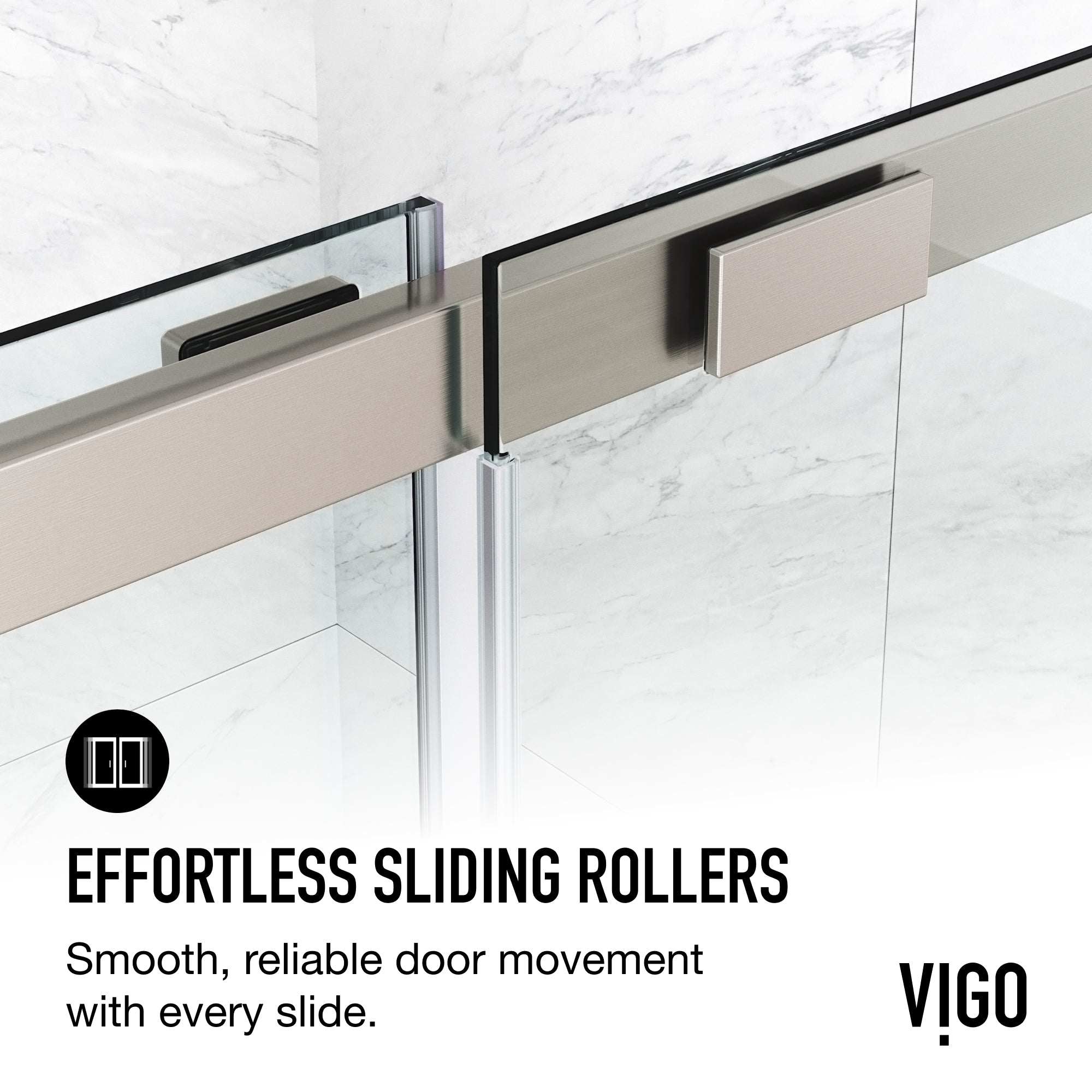 Amada Frameless Sliding Shower Door - Image 9