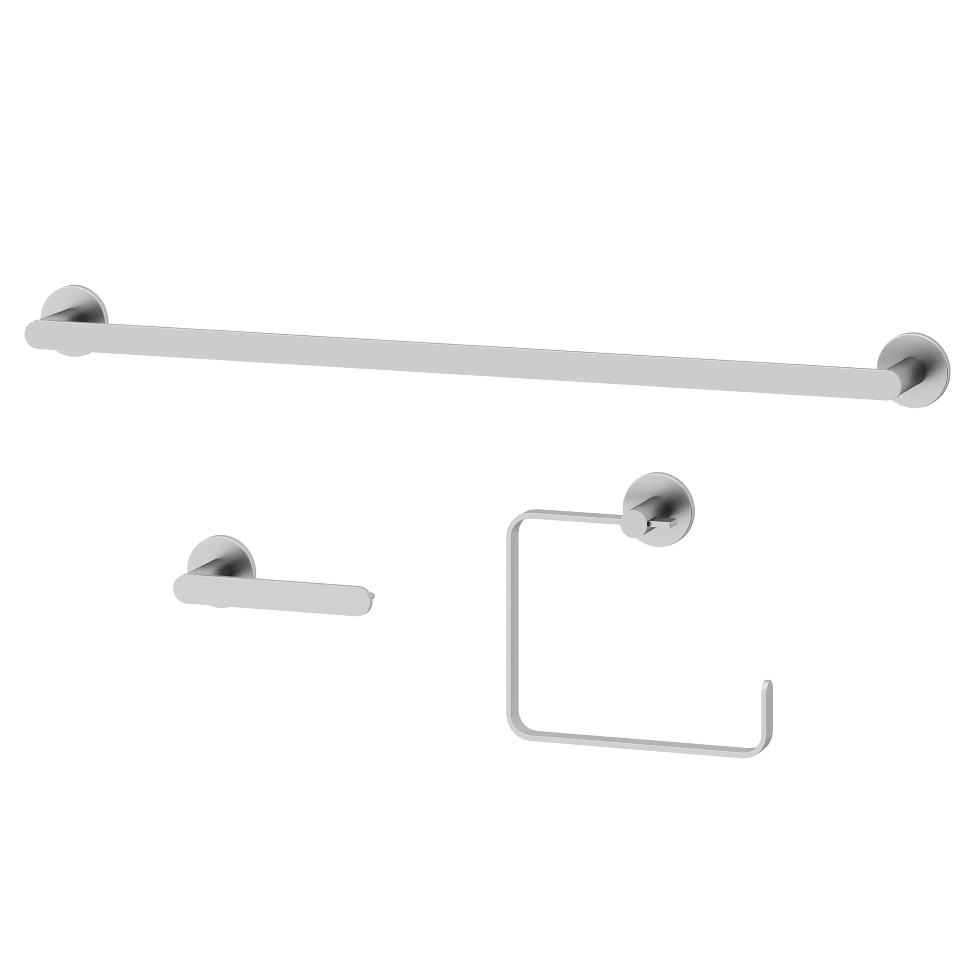 Arden 3-Piece Bath Hardware Set with 24 in. Towel Bar, Toilet Paper Holder, Hand Towel Holder - Image 36