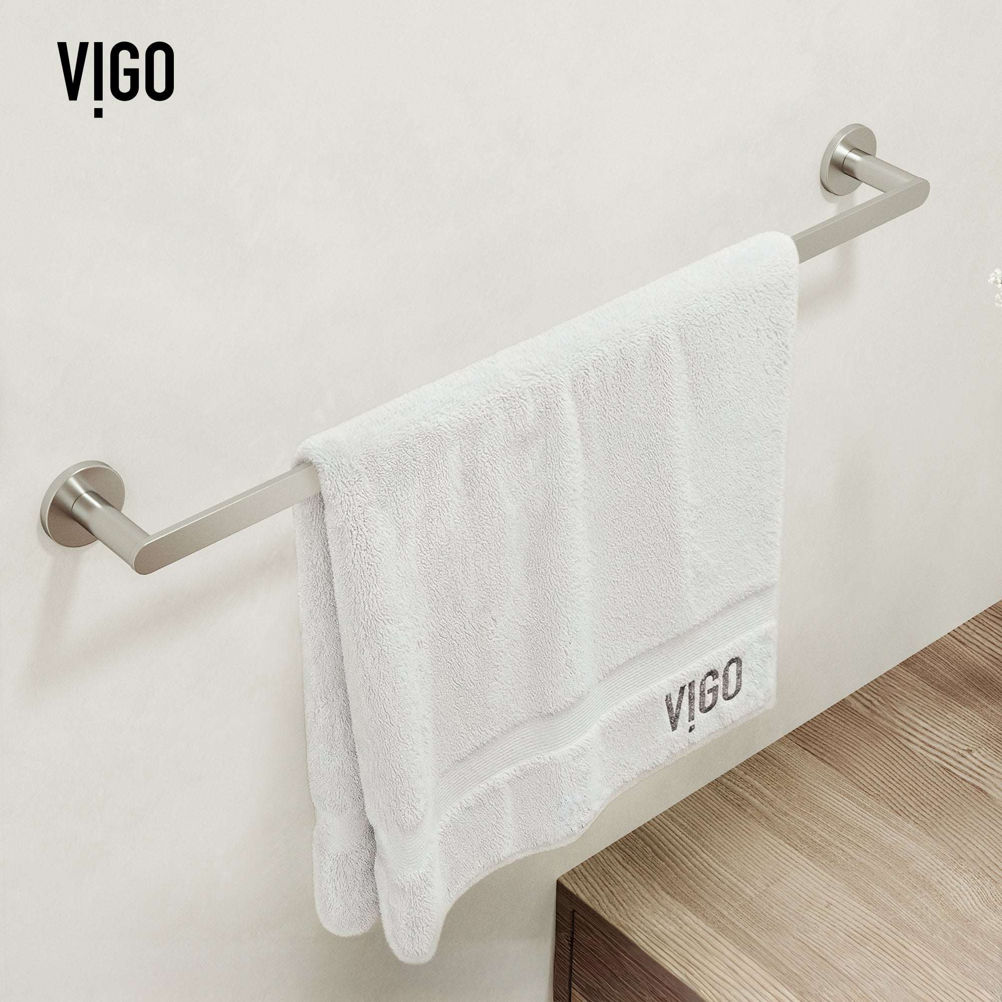 Arden 4-Piece Bath Hardware Set with 24 in. Towel Bar, Toilet Paper Holder, Hand Towel Holder, Hook - Image 12