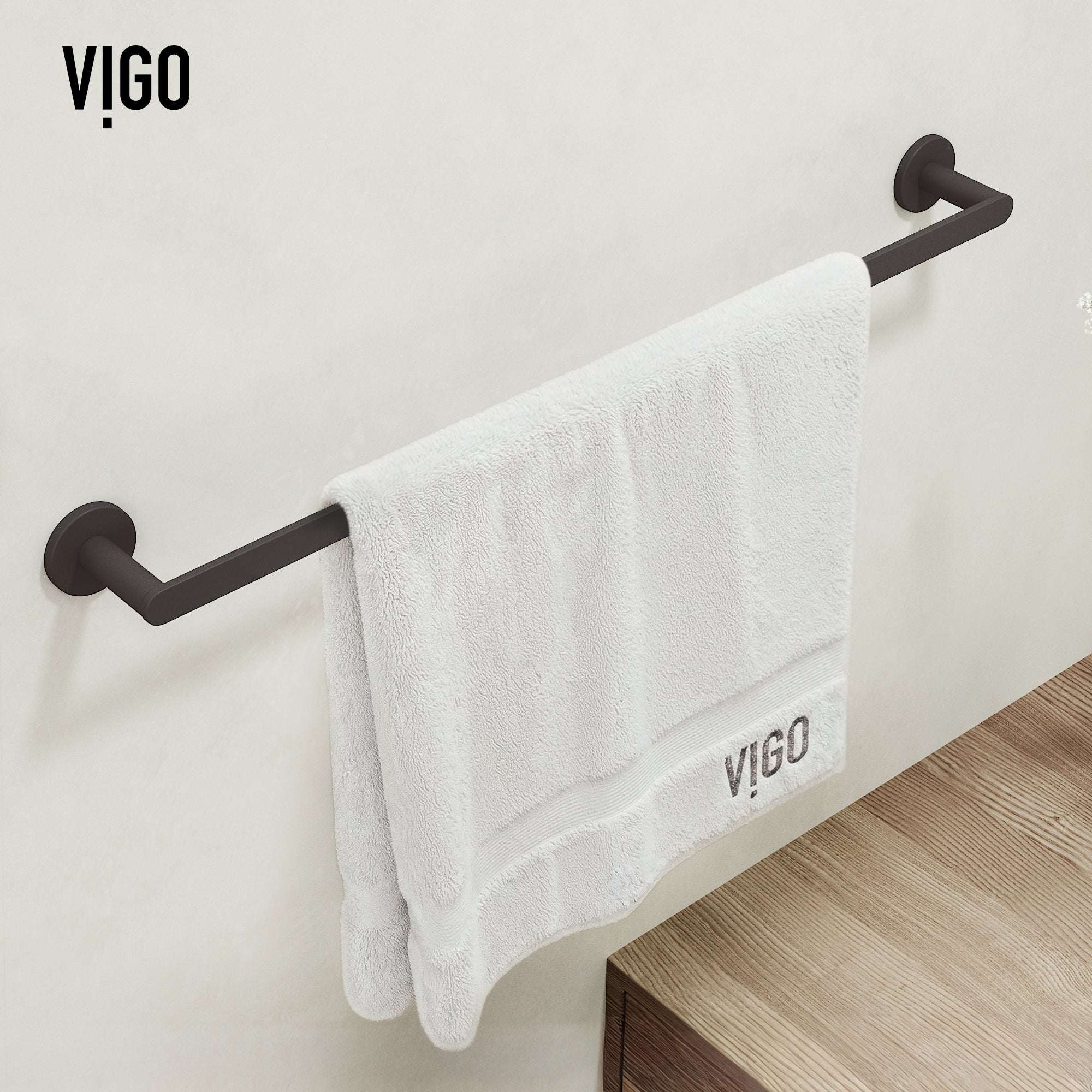 Arden 4-Piece Bath Hardware Set with 24 in. Towel Bar, Toilet Paper Holder, Hand Towel Holder, Hook - Image 51