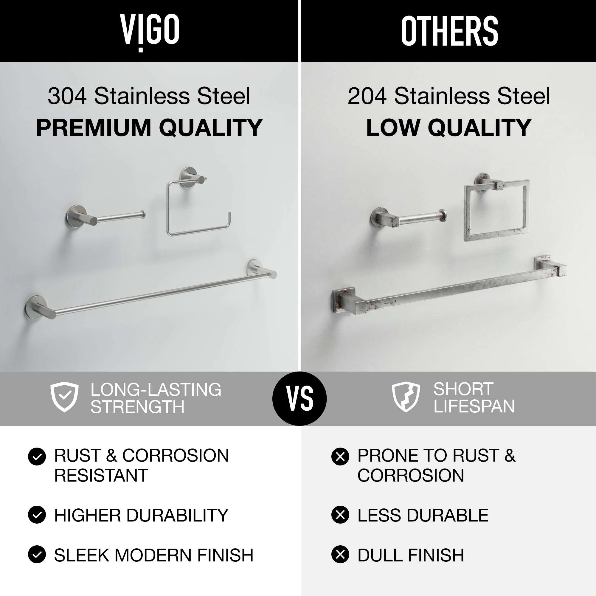 Cass 3-Piece Bath Hardware Set with 24 in. Towel Bar, Toilet Paper Holder, Hand Towel Holder - Image 29