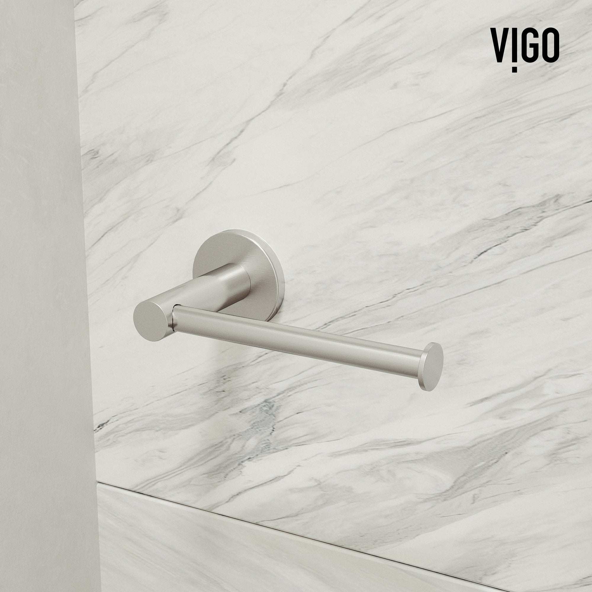 Cass 3-Piece Bath Hardware Set with 24 in. Towel Bar, Toilet Paper Holder, Hand Towel Holder - Image 34