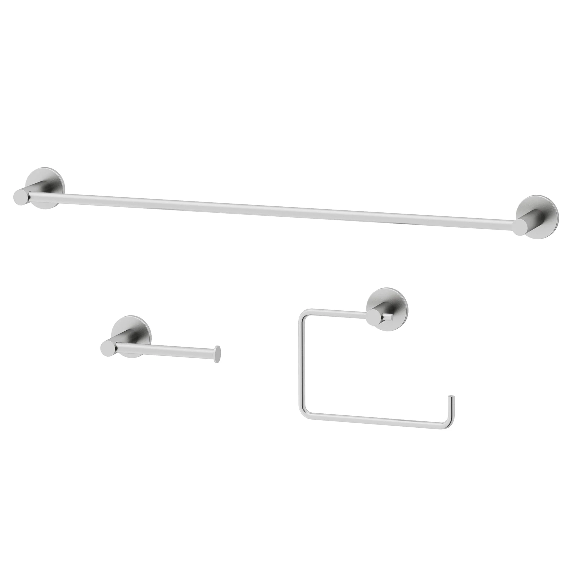 Cass 3-Piece Bath Hardware Set with 24 in. Towel Bar, Toilet Paper Holder, Hand Towel Holder - Image 36