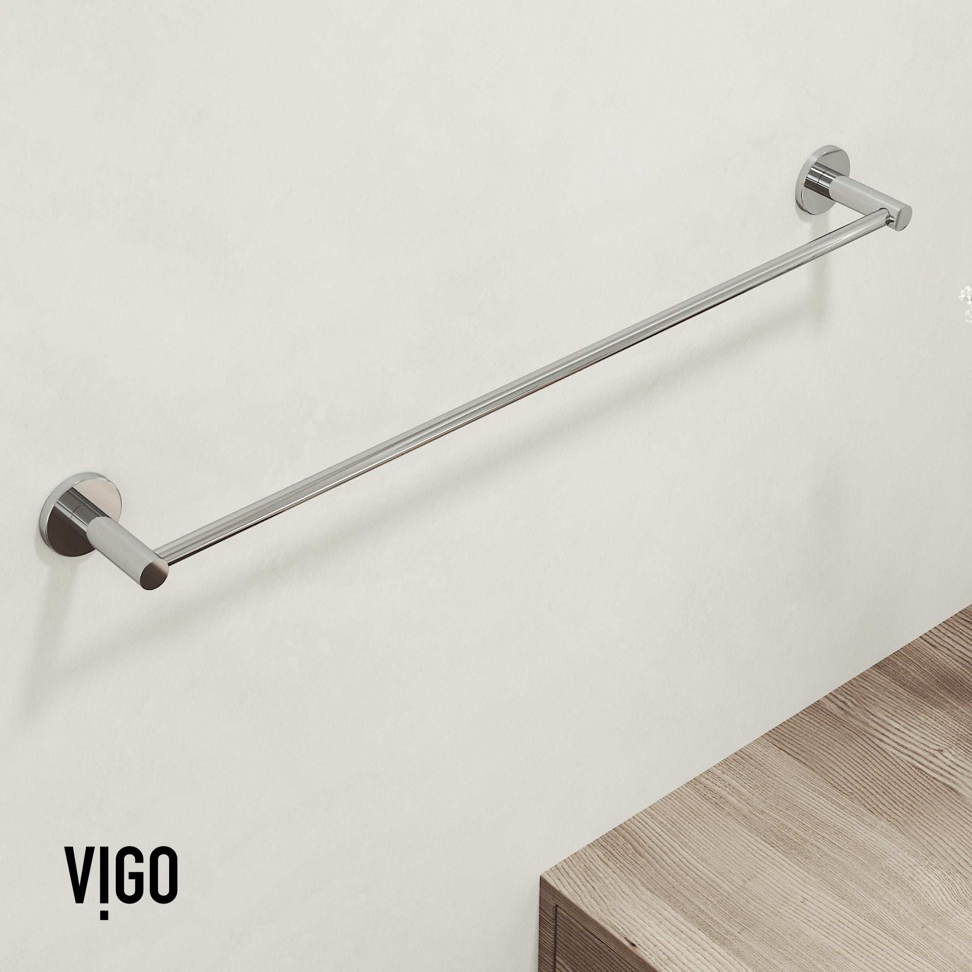 Cass 3-Piece Bath Hardware Set with 24 in. Towel Bar, Toilet Paper Holder, Hand Towel Holder - Image 9
