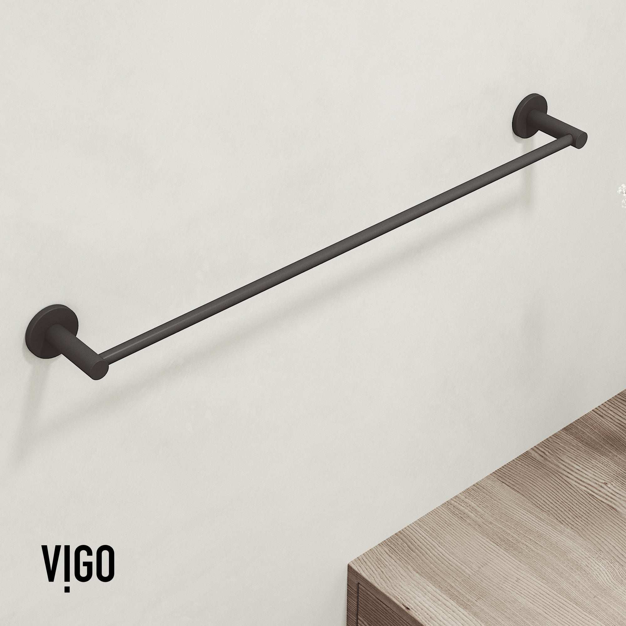 Cass 4-Piece Bath Hardware Set with 24 in. Towel Bar, Toilet Paper Holder, Hand Towel Holder, Hook - Image 48