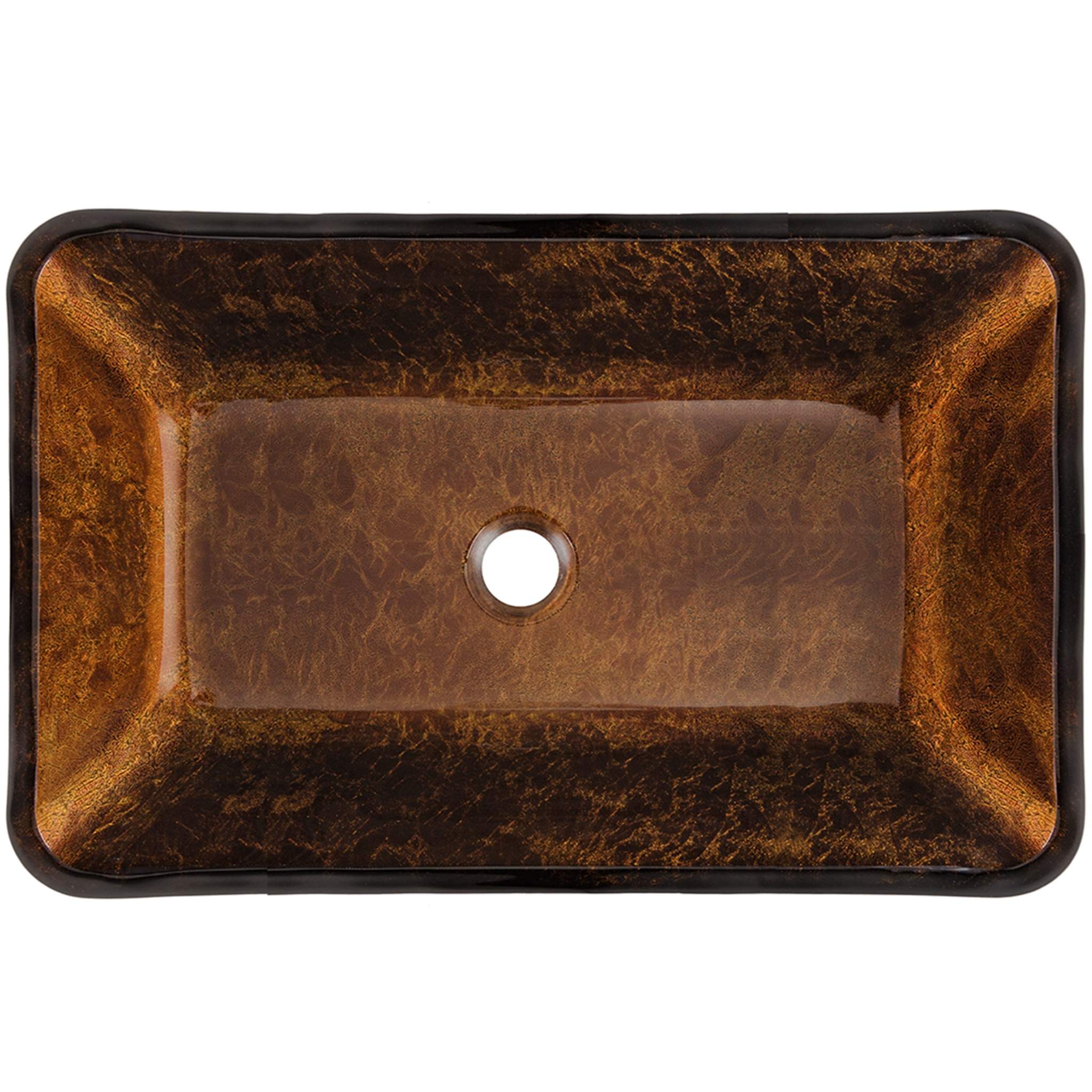 Donatella Rectangular Glass Vessel Sink - Image 11