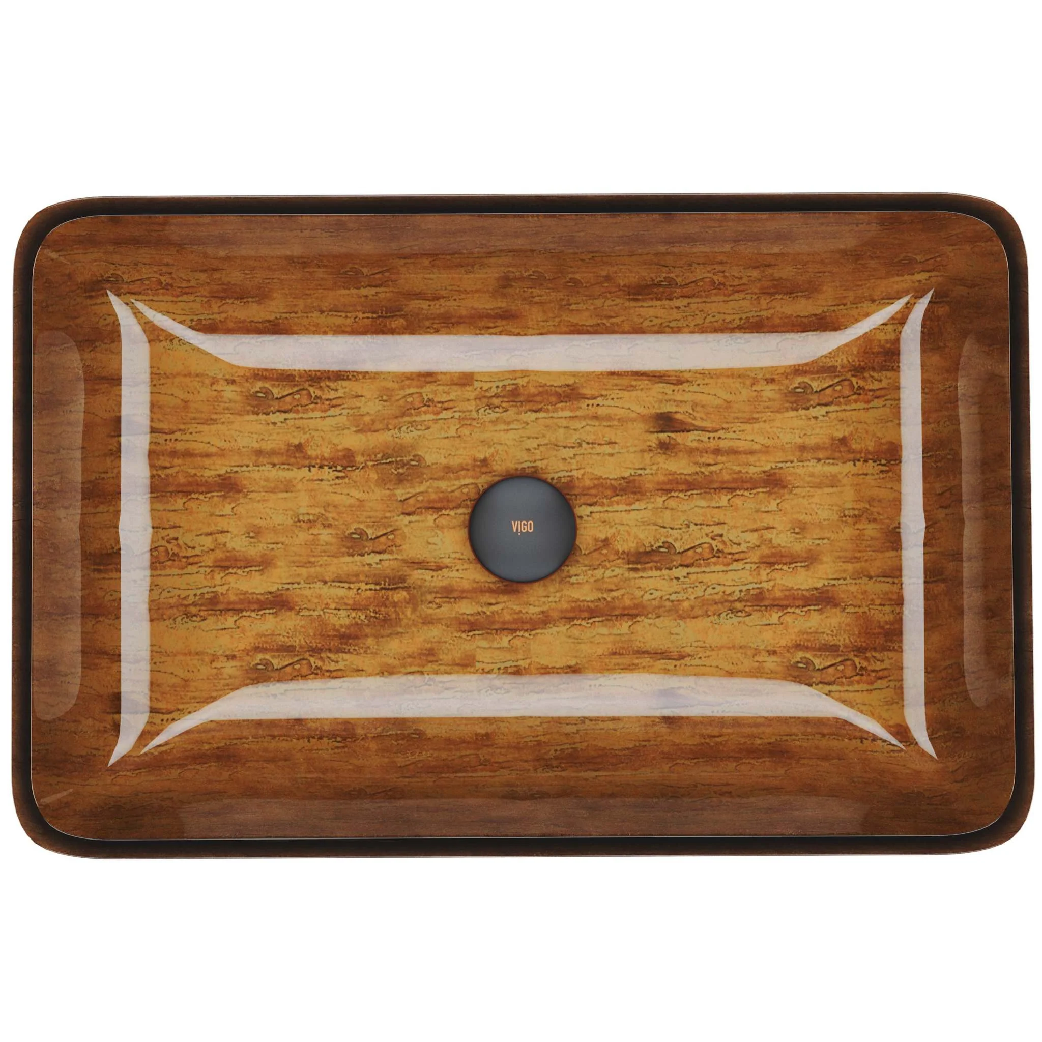 Donatella Rectangular Glass Vessel Sink - Image 19