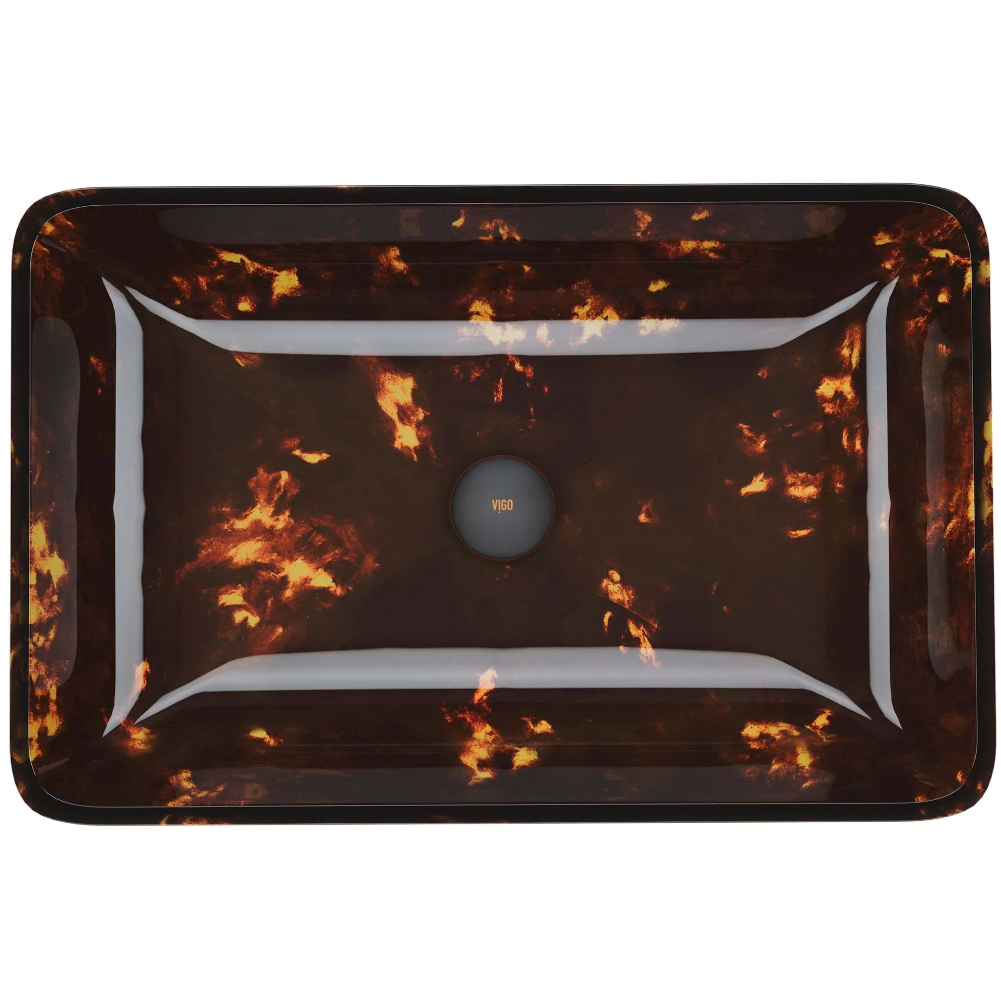 Donatella Rectangular Glass Vessel Sink - Image 27
