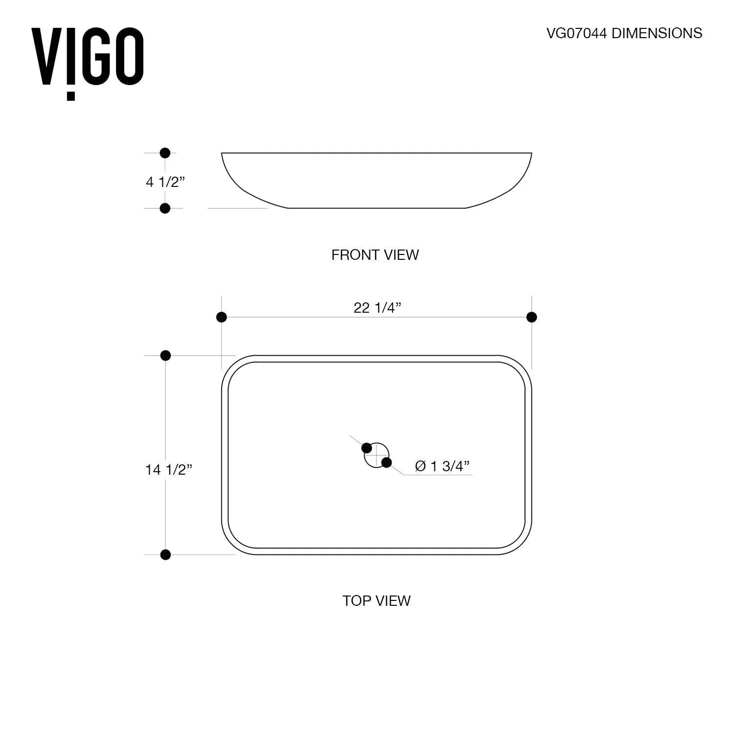 Donatella Rectangular Glass Vessel Sink - Image 33