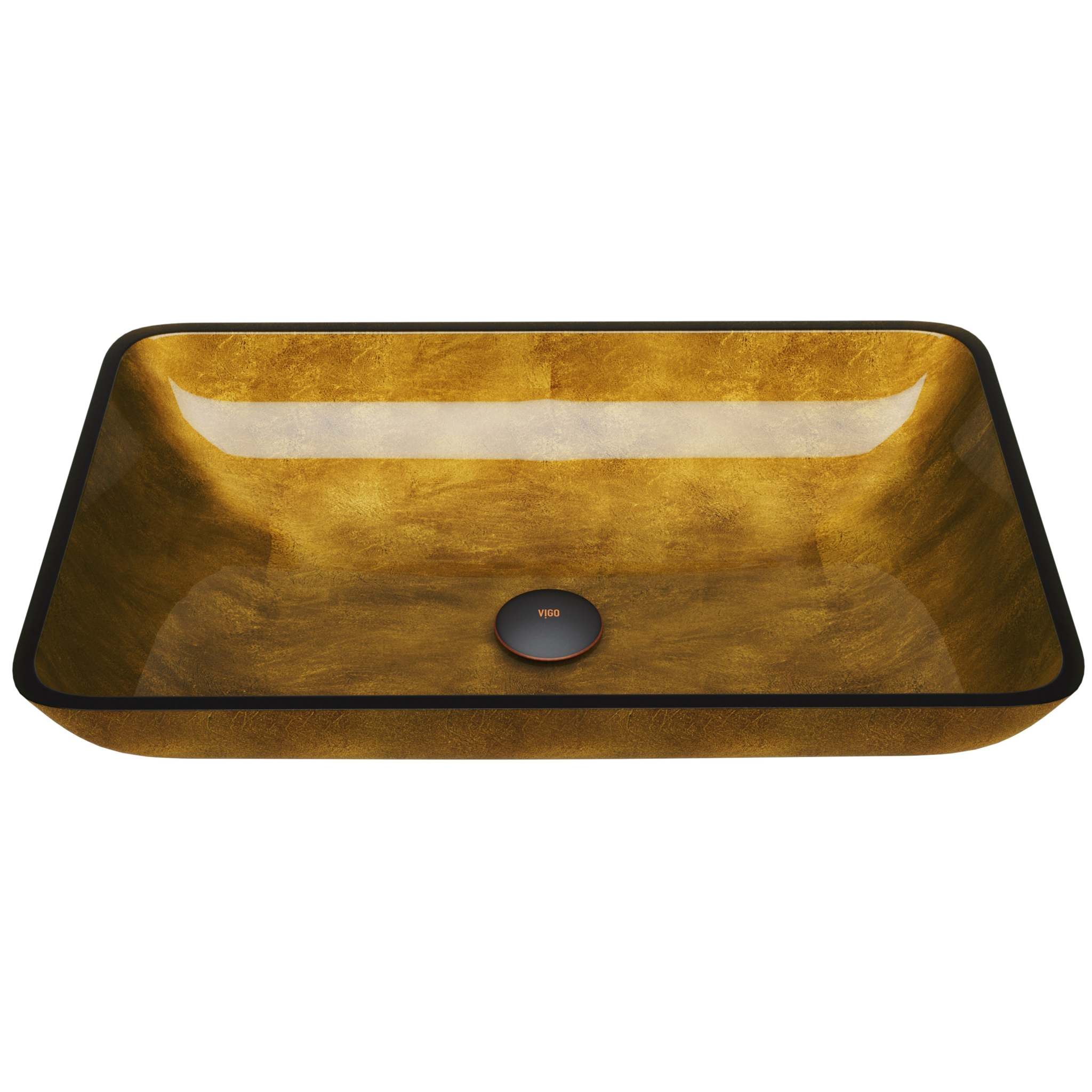 Donatella Rectangular Glass Vessel Sink - Image 34