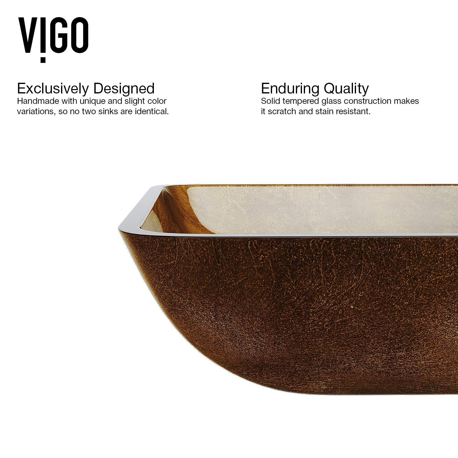 Donatella Rectangular Glass Vessel Sink - Image 40