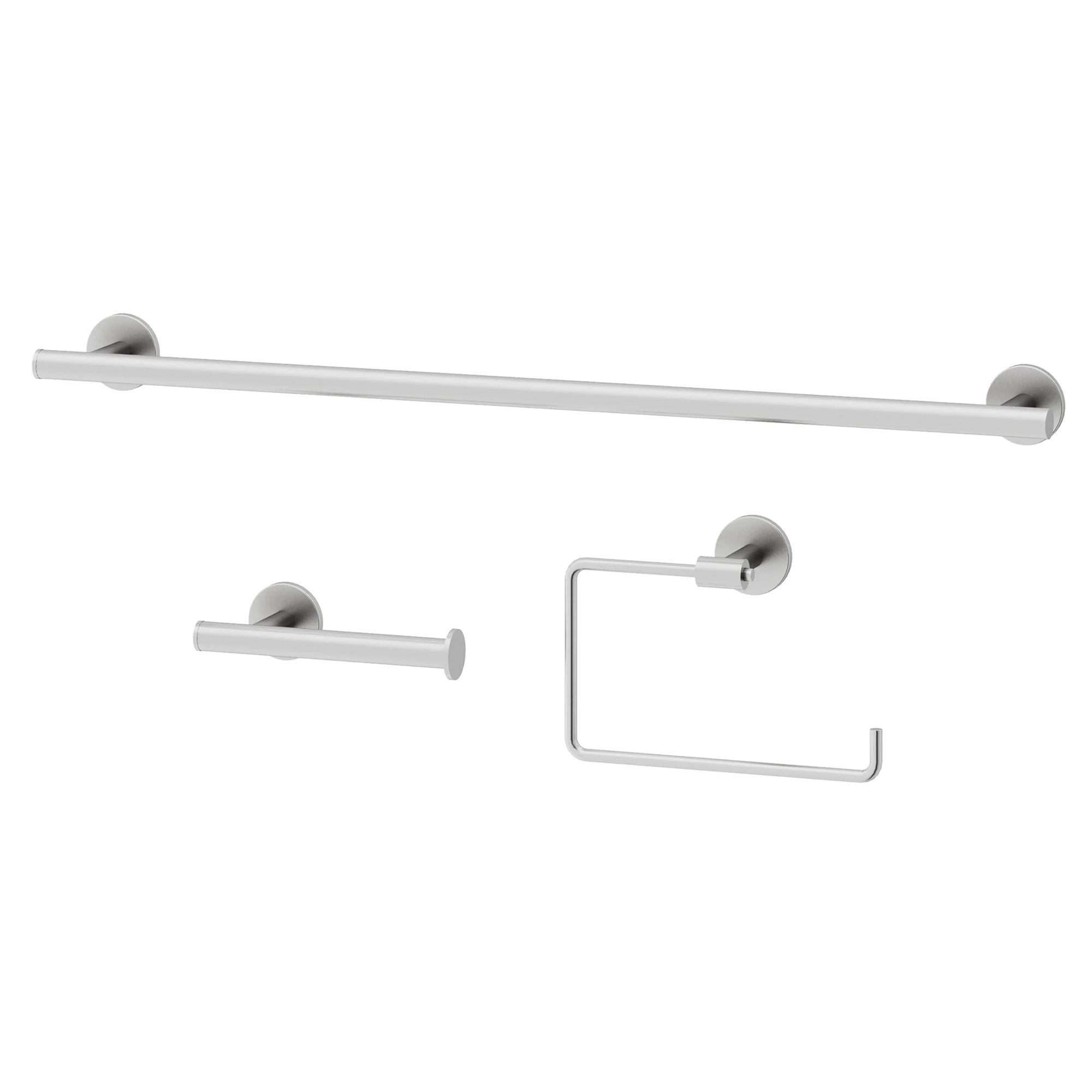 Elan 3-Piece Bath Hardware Set with 24 in. Towel Bar, Toilet Paper Holder, Hand Towel Holder - Image 12