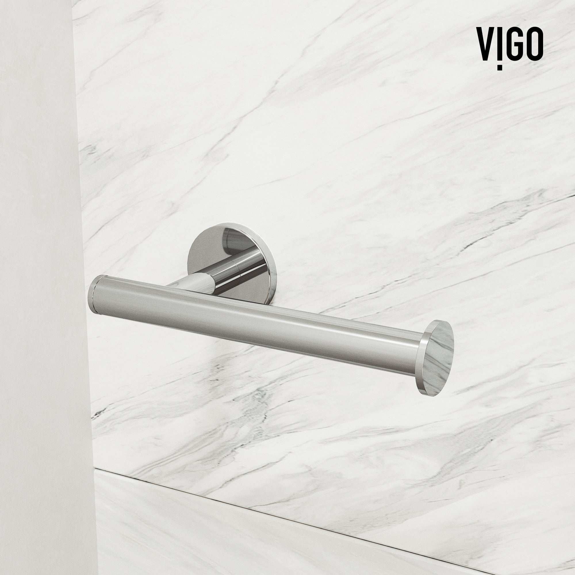 Elan 4-Piece Bath Hardware Set with 24 in. Towel Bar, Toilet Paper Holder, Hand Towel Holder, Hook - Image 10