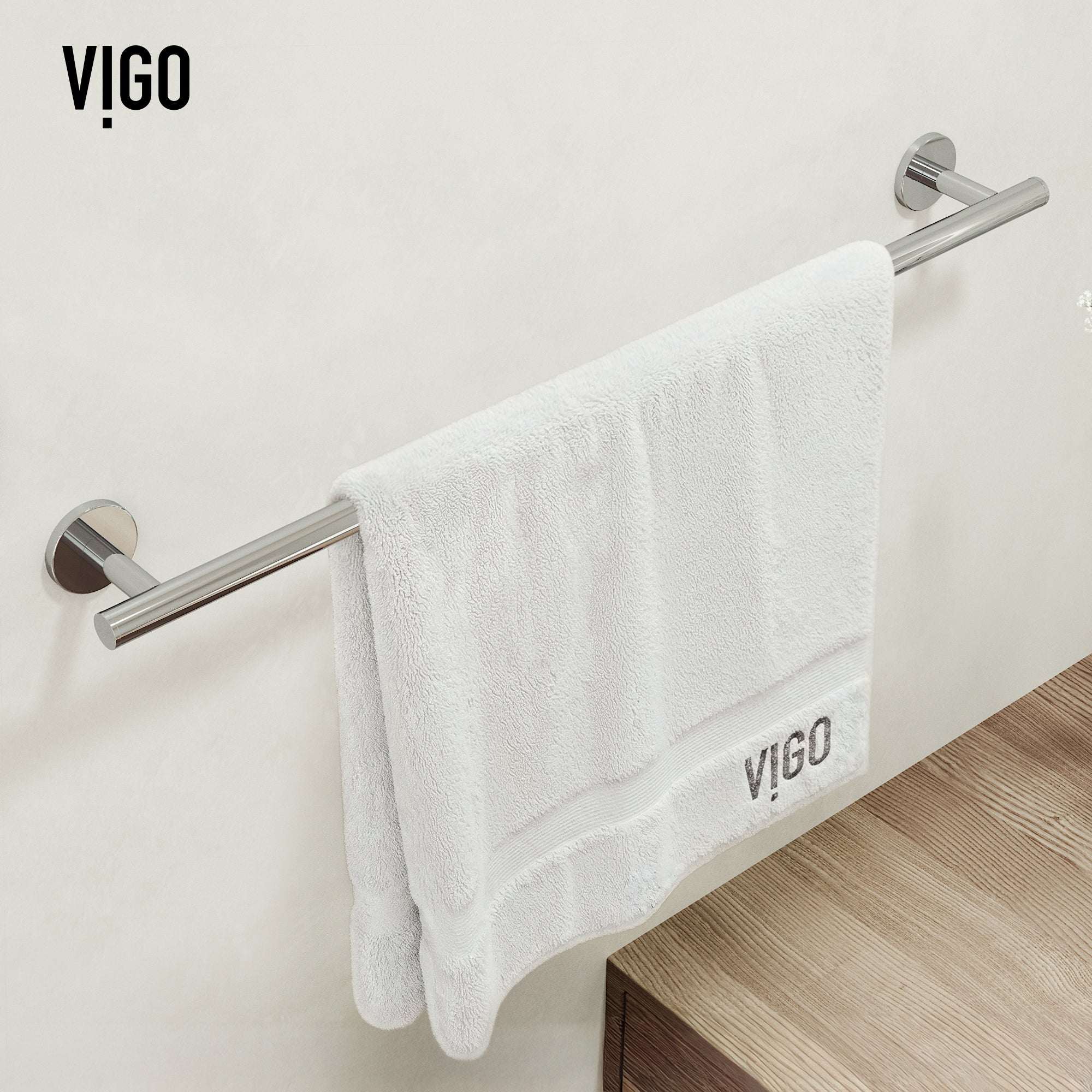 Elan 4-Piece Bath Hardware Set with 24 in. Towel Bar, Toilet Paper Holder, Hand Towel Holder, Hook - Image 12