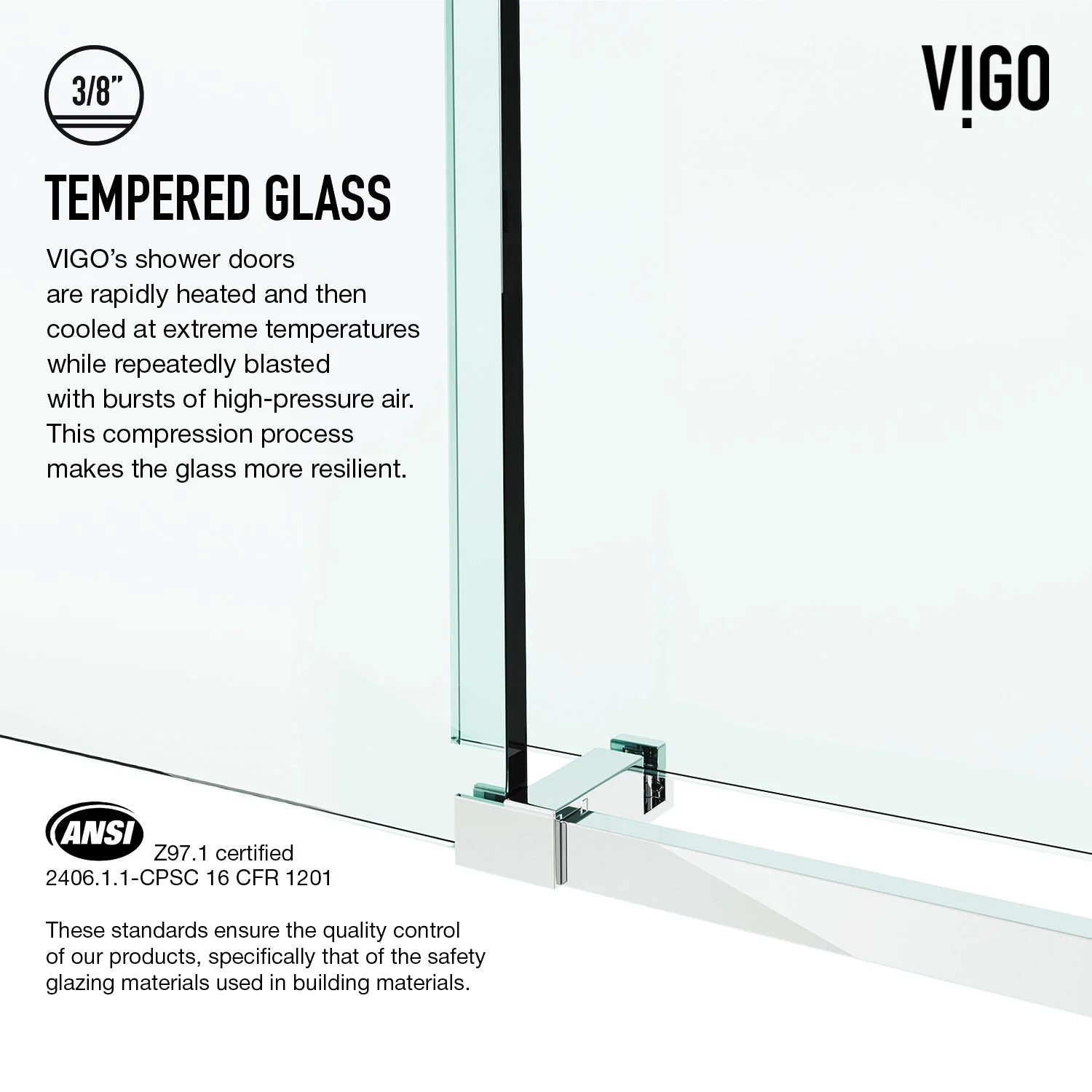 Elan E-Class Frameless Rectangle Shower Enclosure - Image 165