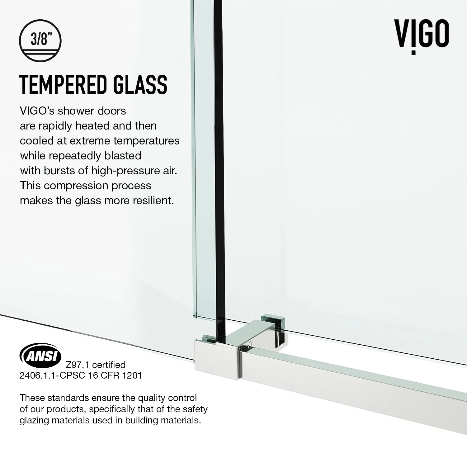 Elan E-Class Frameless Rectangle Shower Enclosure - Image 38