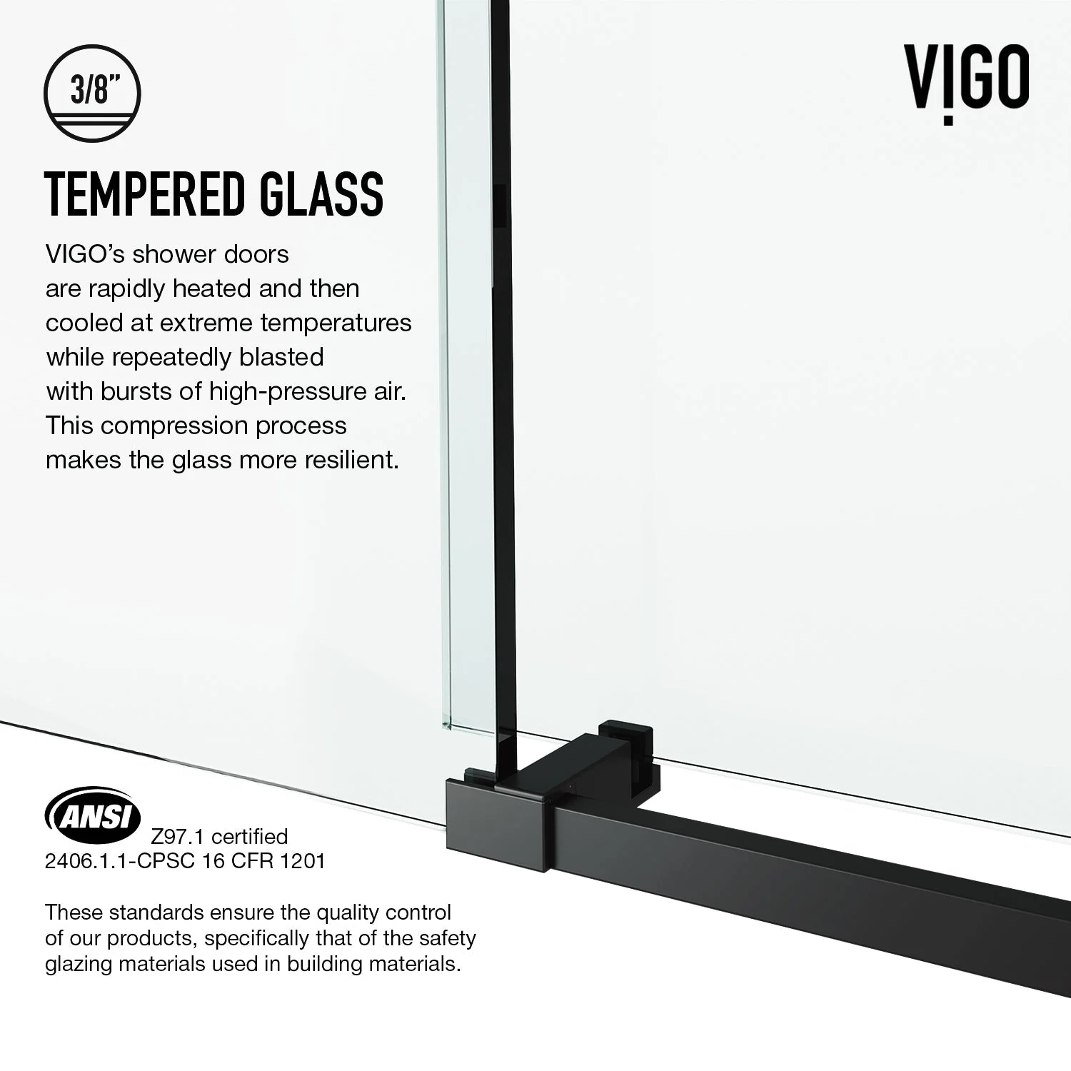 Elan E-Class Frameless Rectangle Shower Enclosure - Image 91
