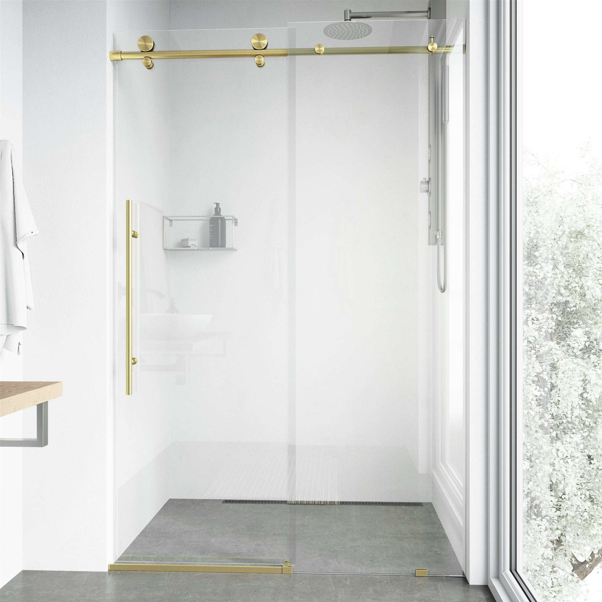 Elan E-Class Frameless Sliding Shower Door - Image 118