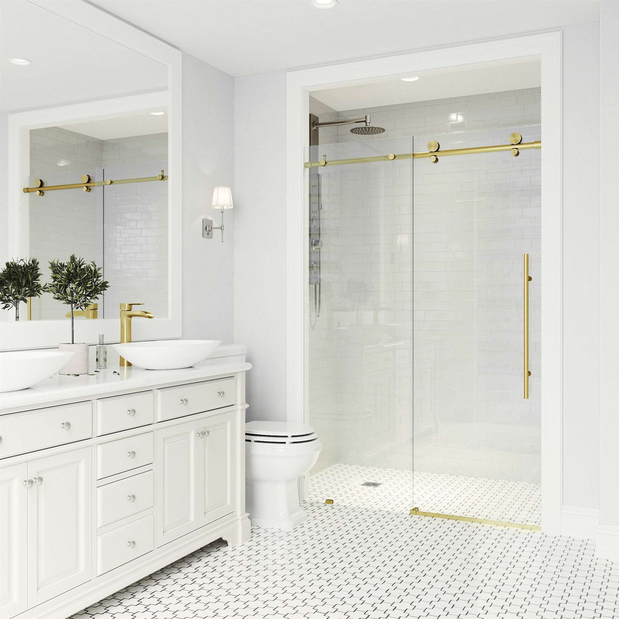 Elan E-Class Frameless Sliding Shower Door - Image 121