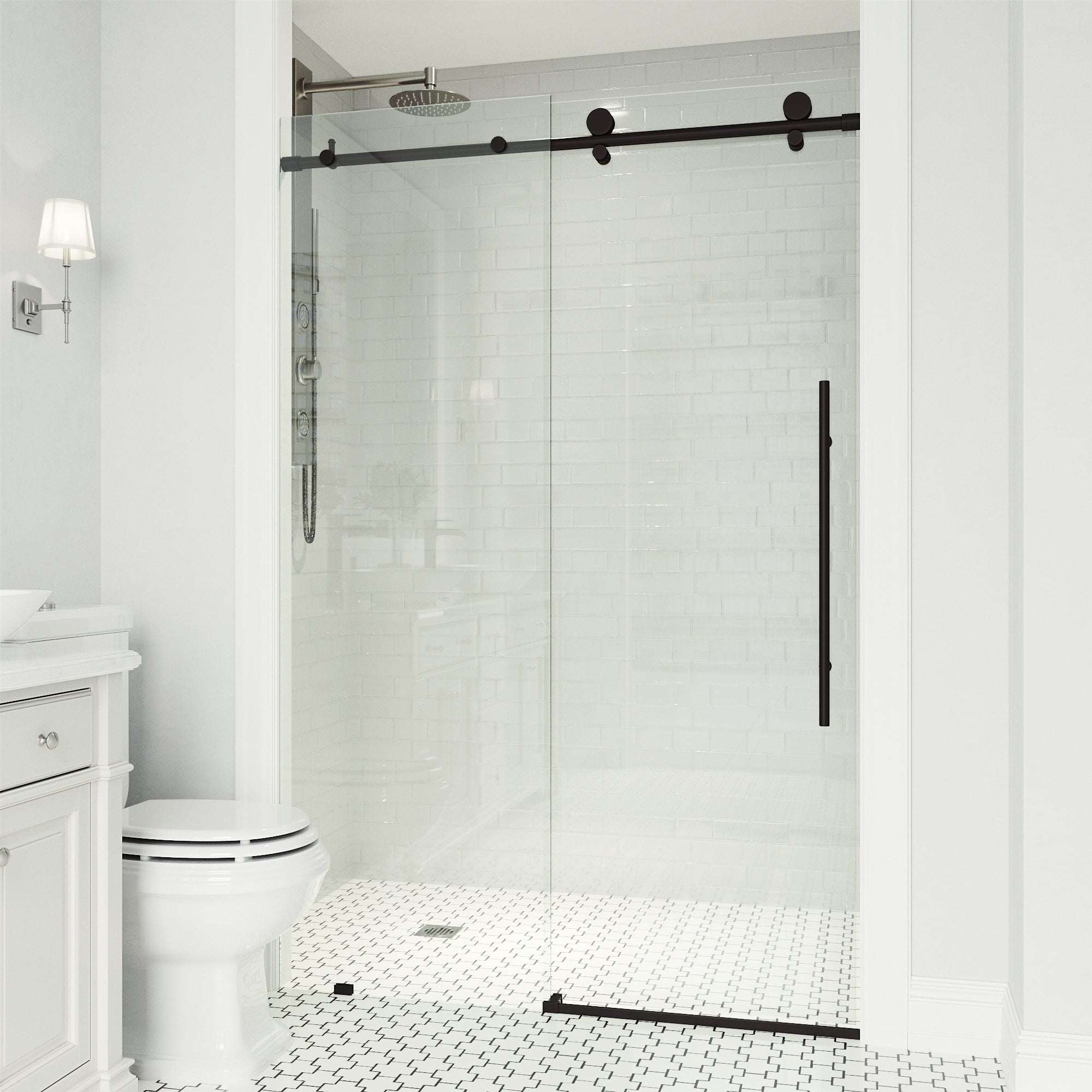 Elan E-Class Frameless Sliding Shower Door - Image 14