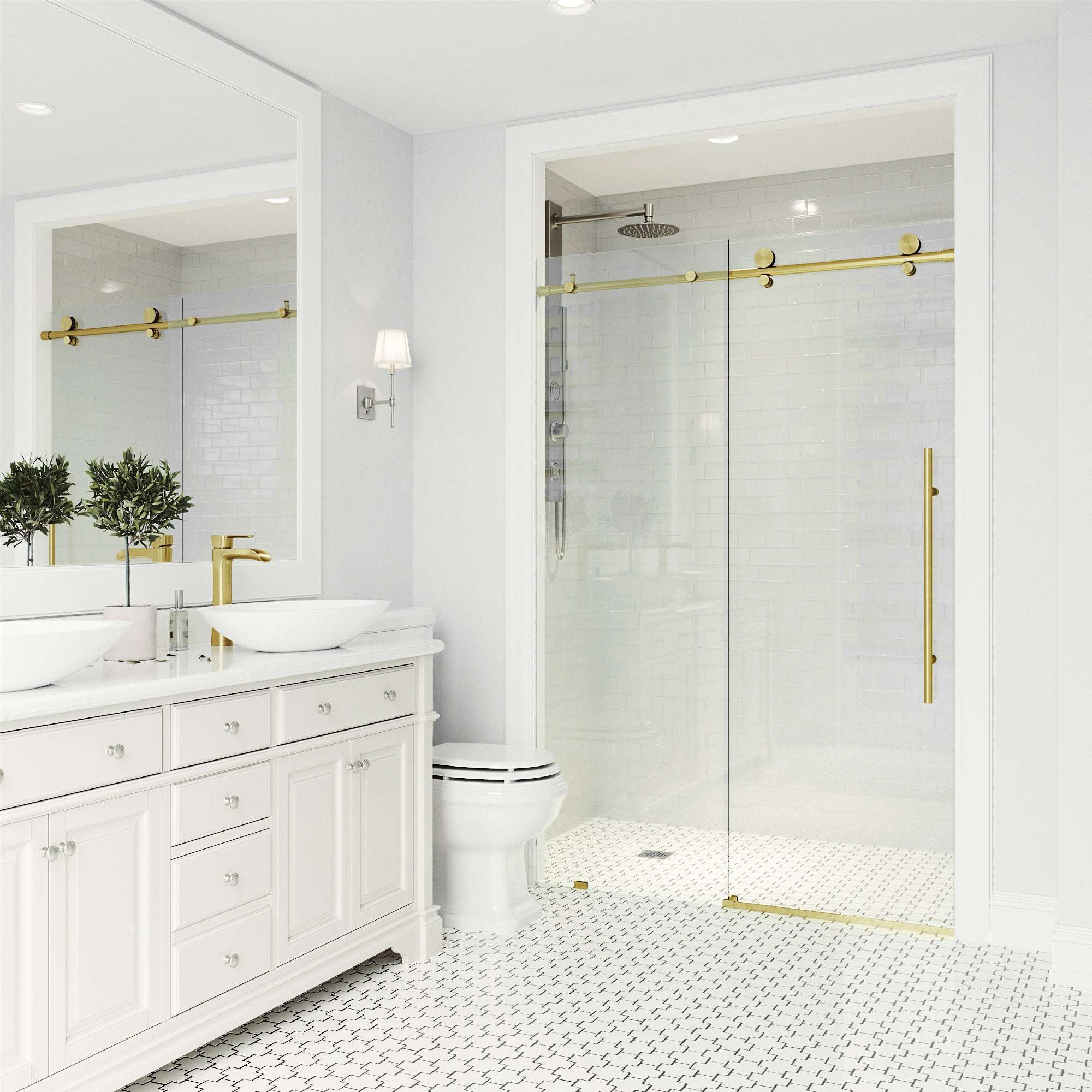 Elan E-Class Frameless Sliding Shower Door - Image 145