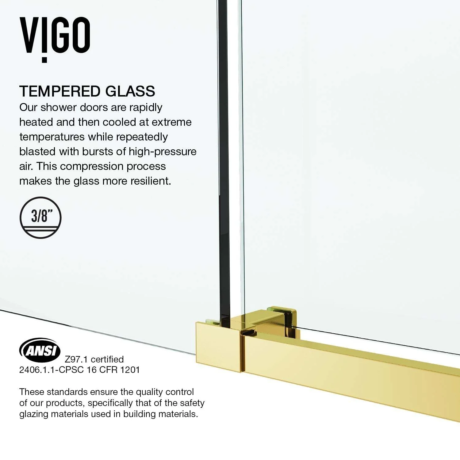 Elan E-Class Frameless Sliding Shower Door - Image 149