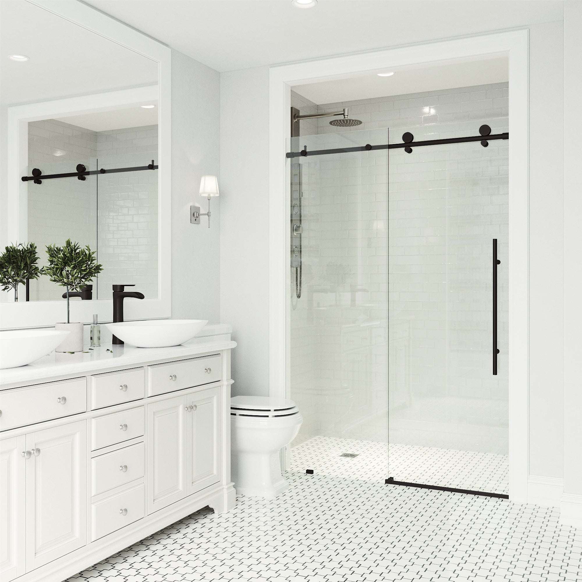 Elan E-Class Frameless Sliding Shower Door - Image 15
