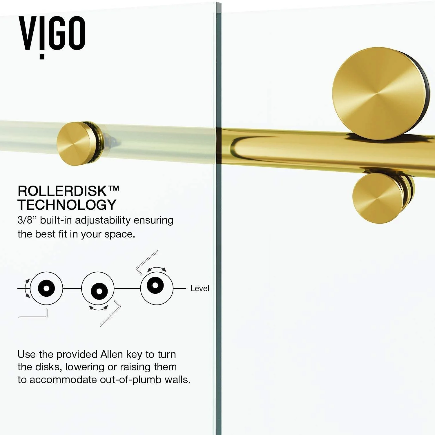 Elan E-Class Frameless Sliding Shower Door - Image 151