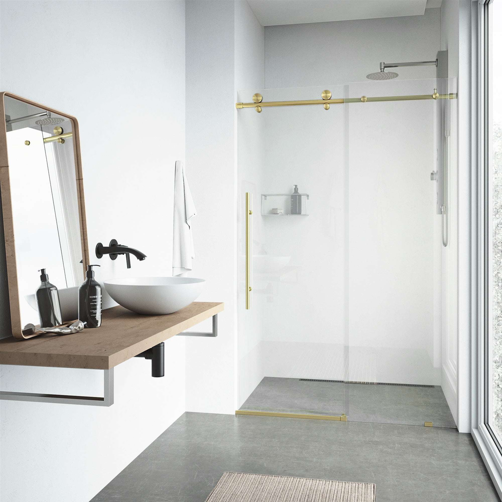 Elan E-Class Frameless Sliding Shower Door - Image 169