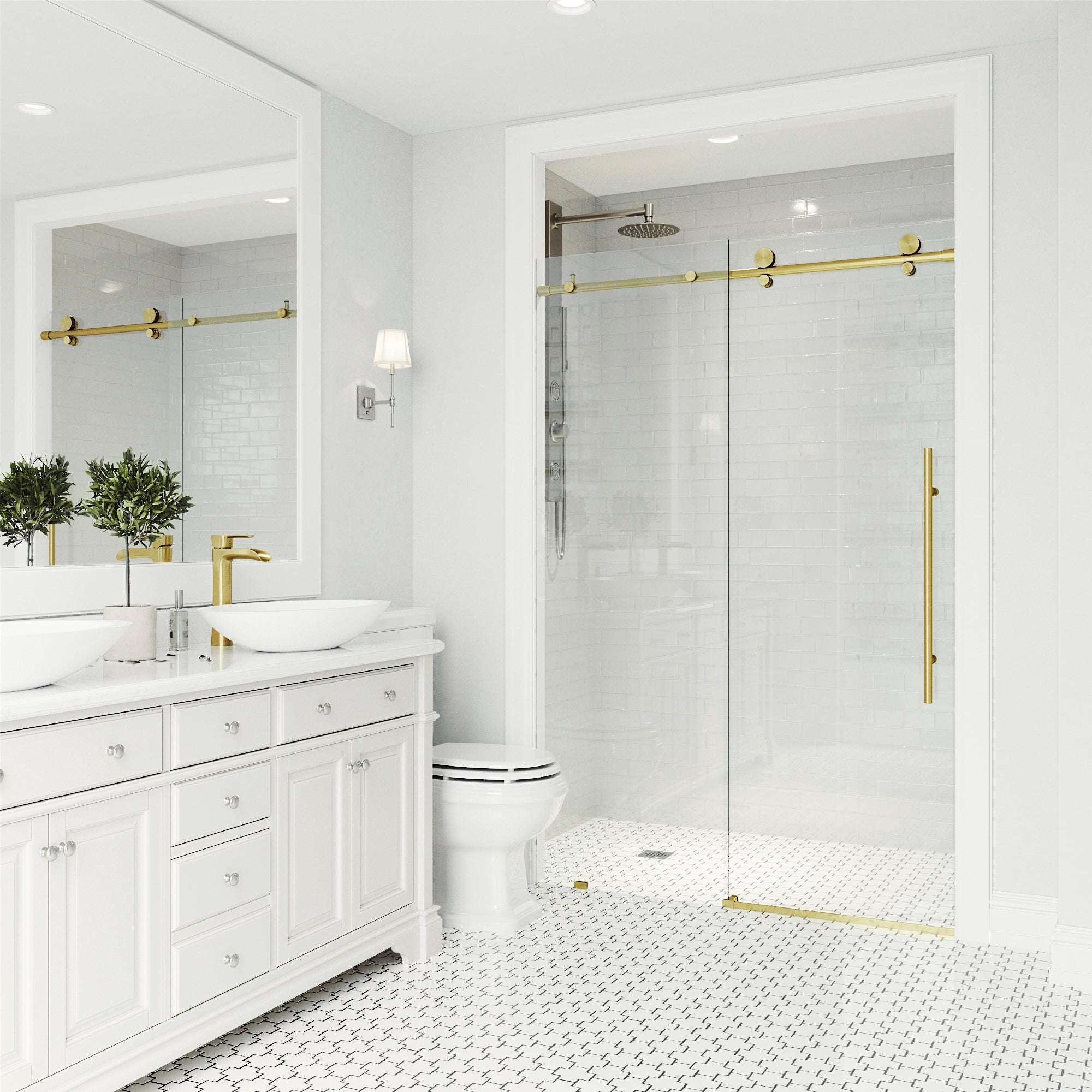 Elan E-Class Frameless Sliding Shower Door - Image 182