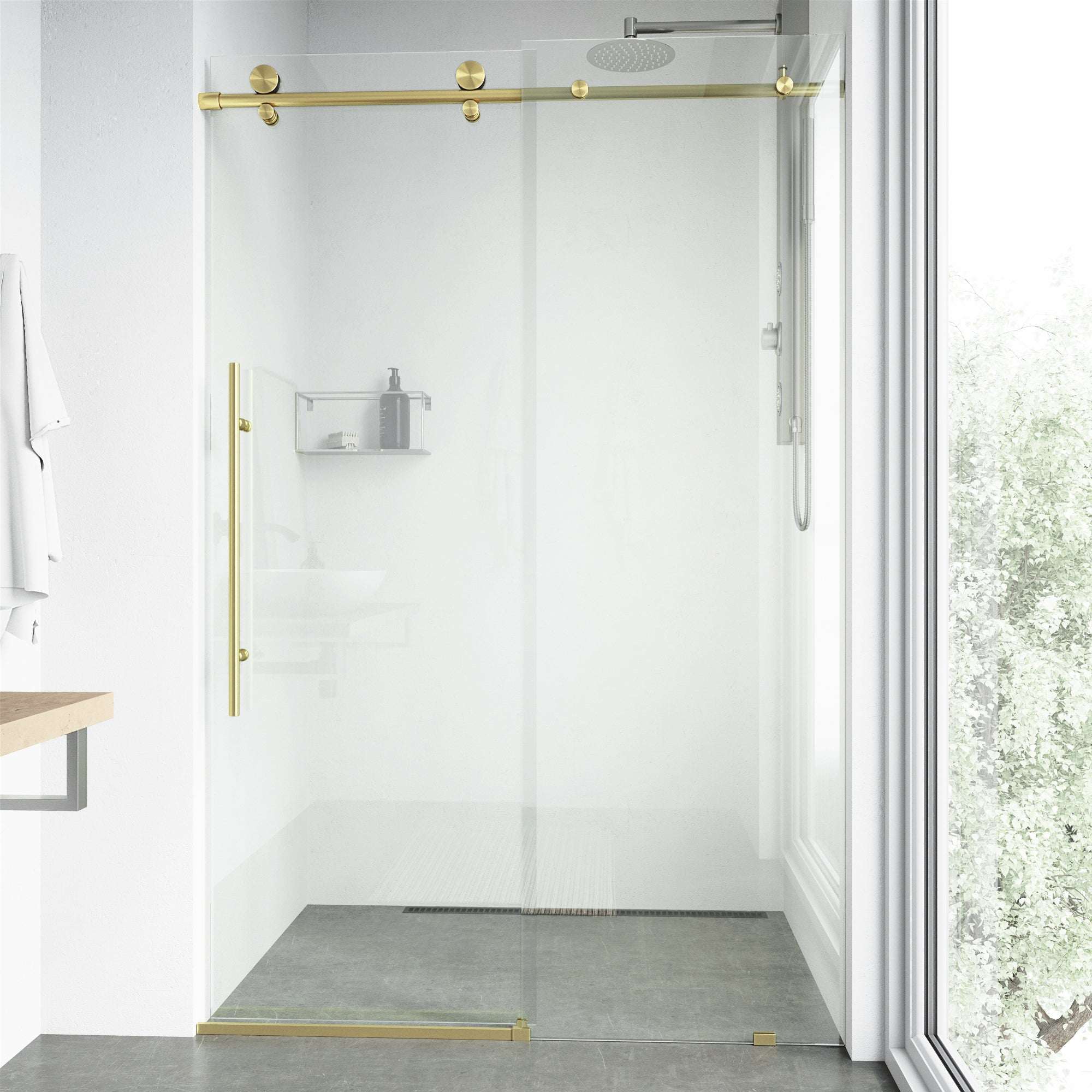 Elan E-Class Frameless Sliding Shower Door - Image 183