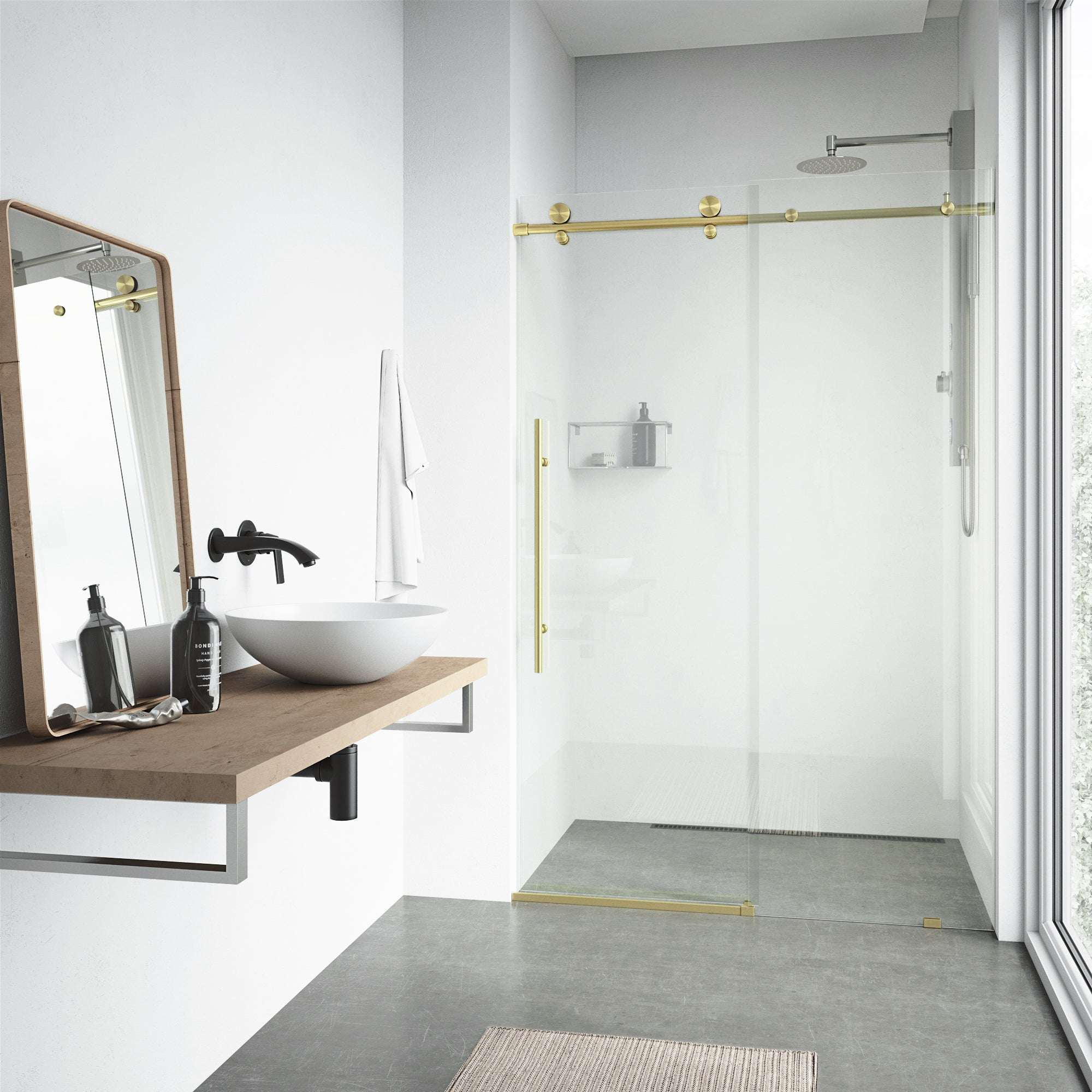 Elan E-Class Frameless Sliding Shower Door - Image 184