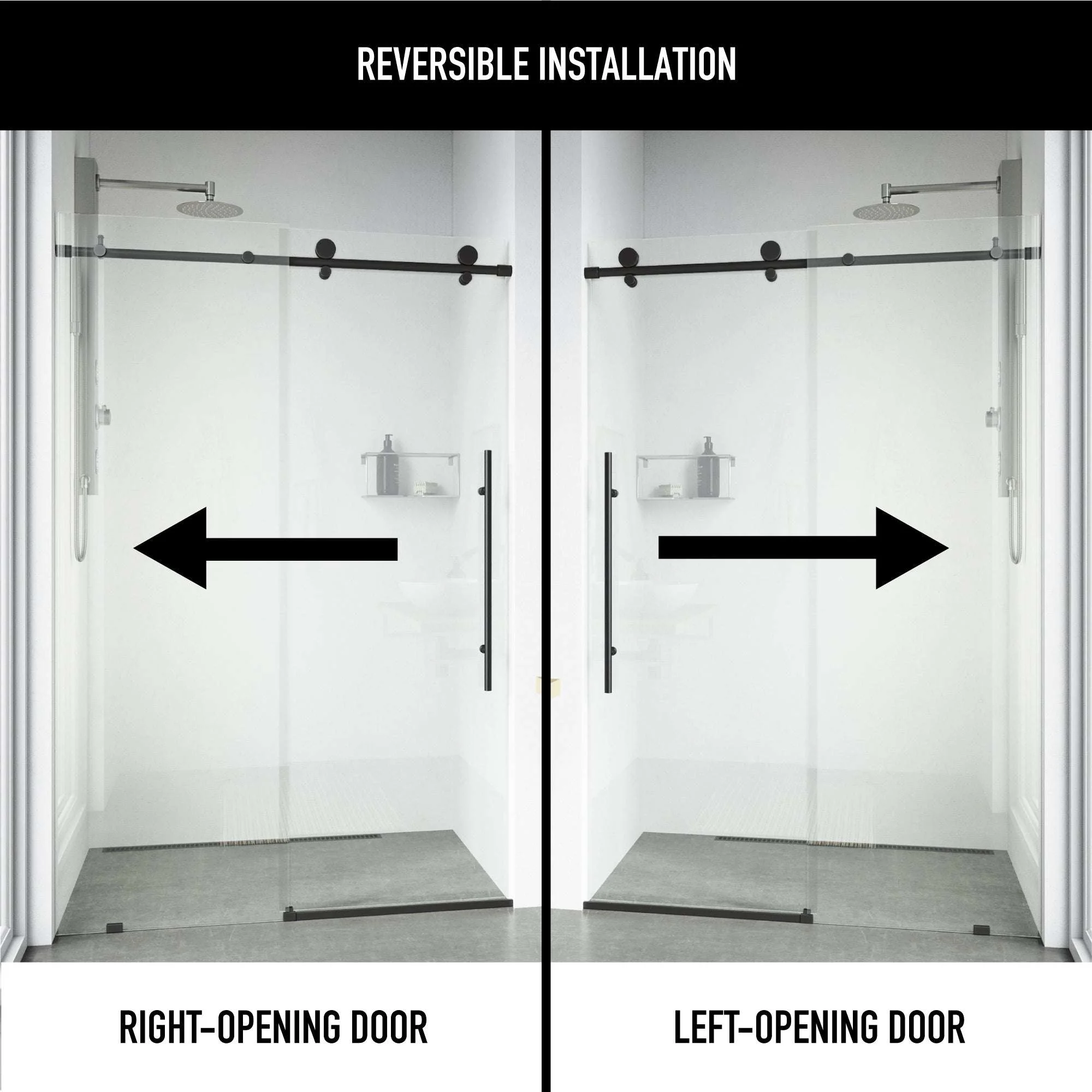 Elan E-Class Frameless Sliding Shower Door - Image 37