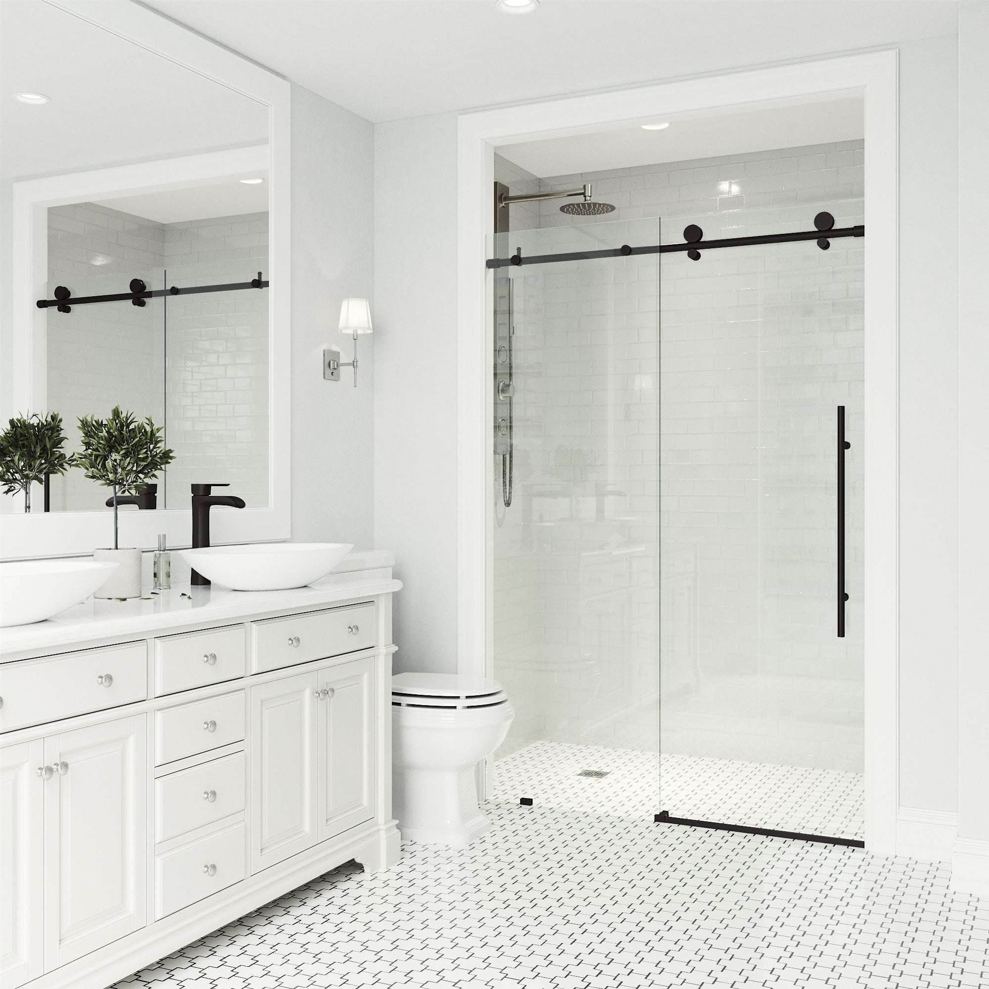 Elan E-Class Frameless Sliding Shower Door - Image 41