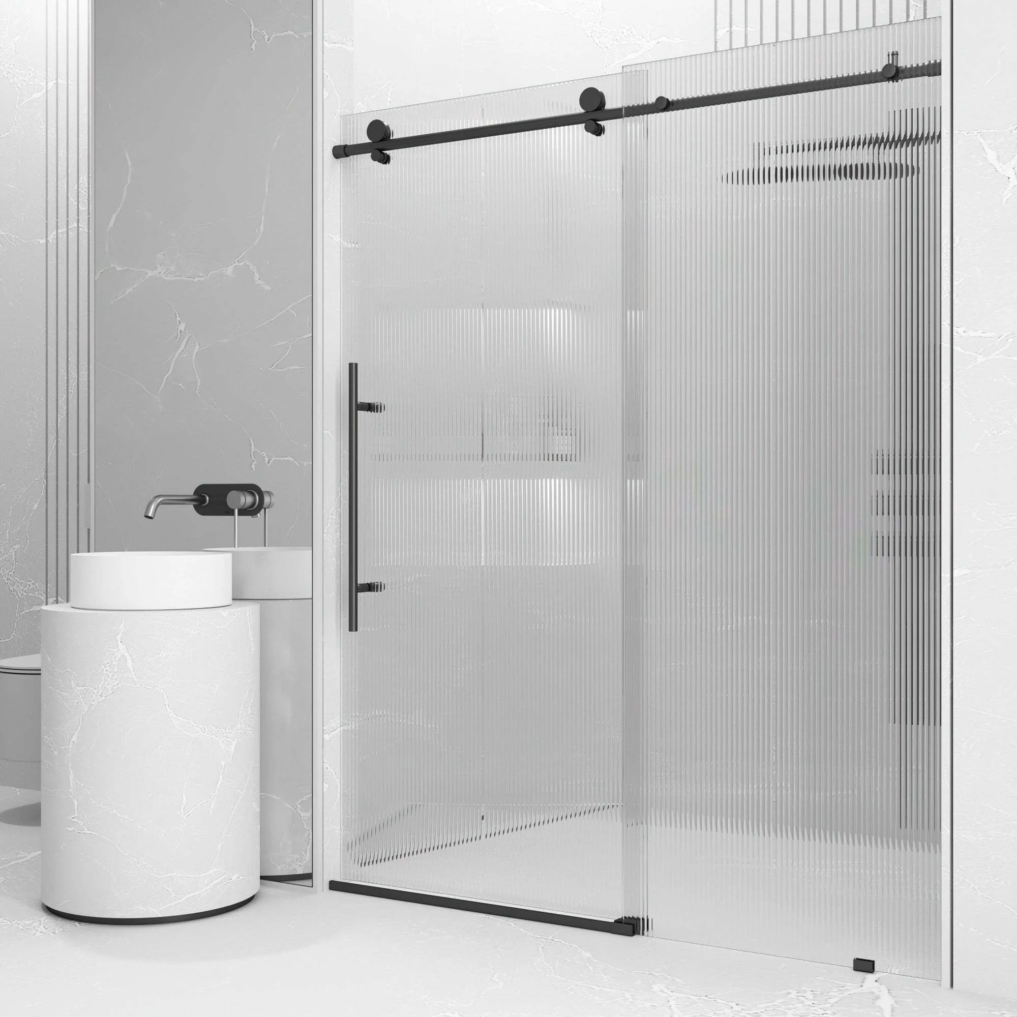 Elan E-Class Frameless Sliding Shower Door - Image 5