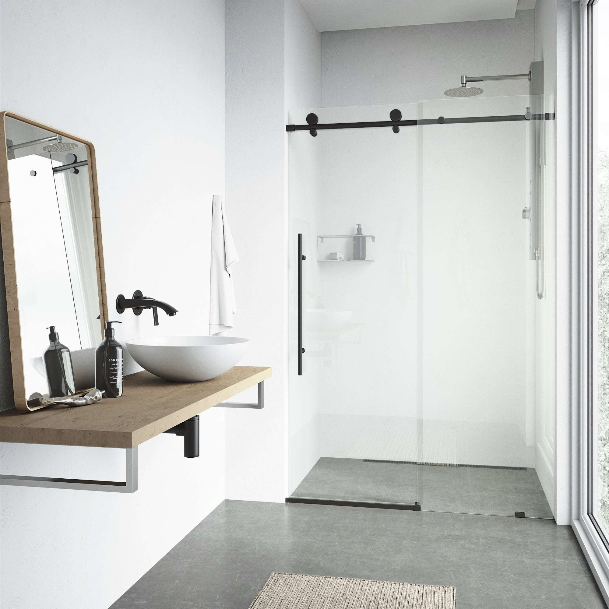 Elan E-Class Frameless Sliding Shower Door - Image 56