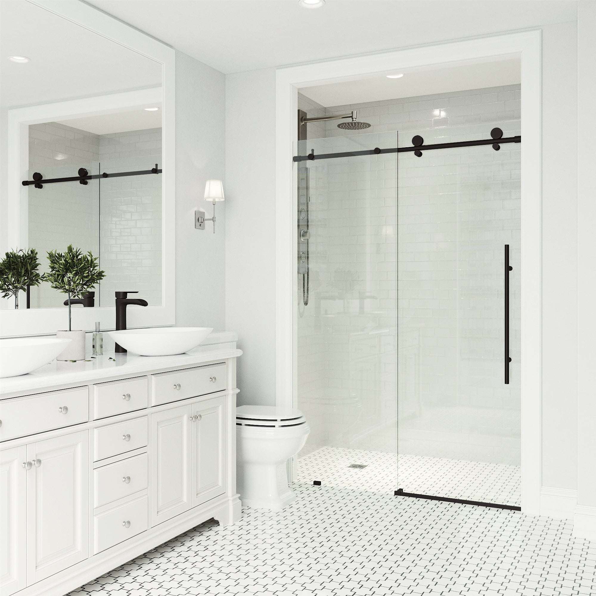 Elan E-Class Frameless Sliding Shower Door - Image 65