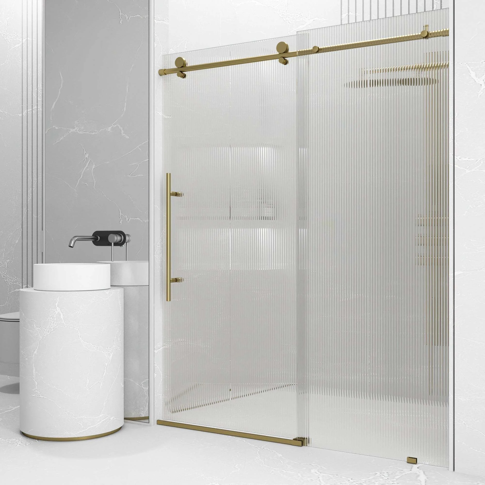 Elan E-Class Frameless Sliding Shower Door - Image 7