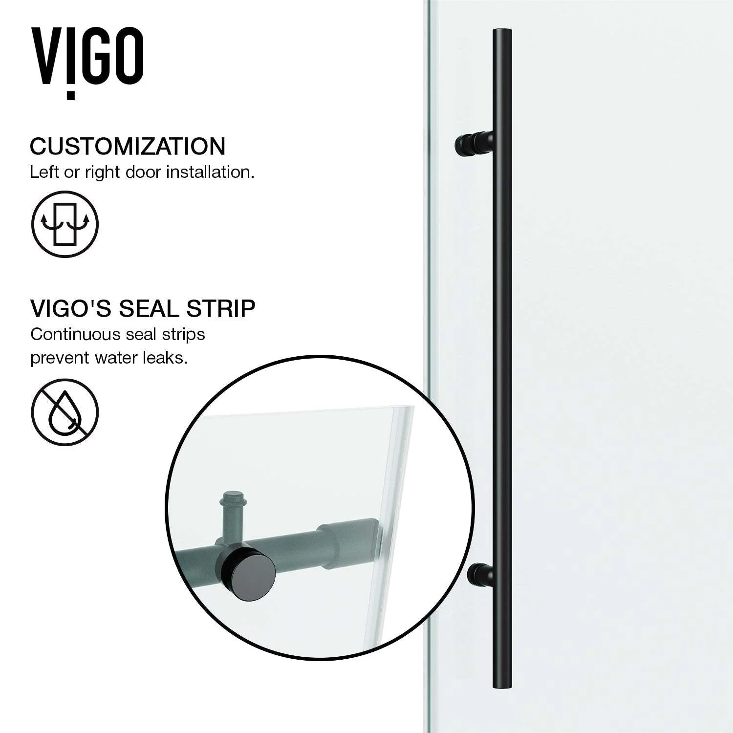Elan E-Class Frameless Sliding Shower Door - Image 70