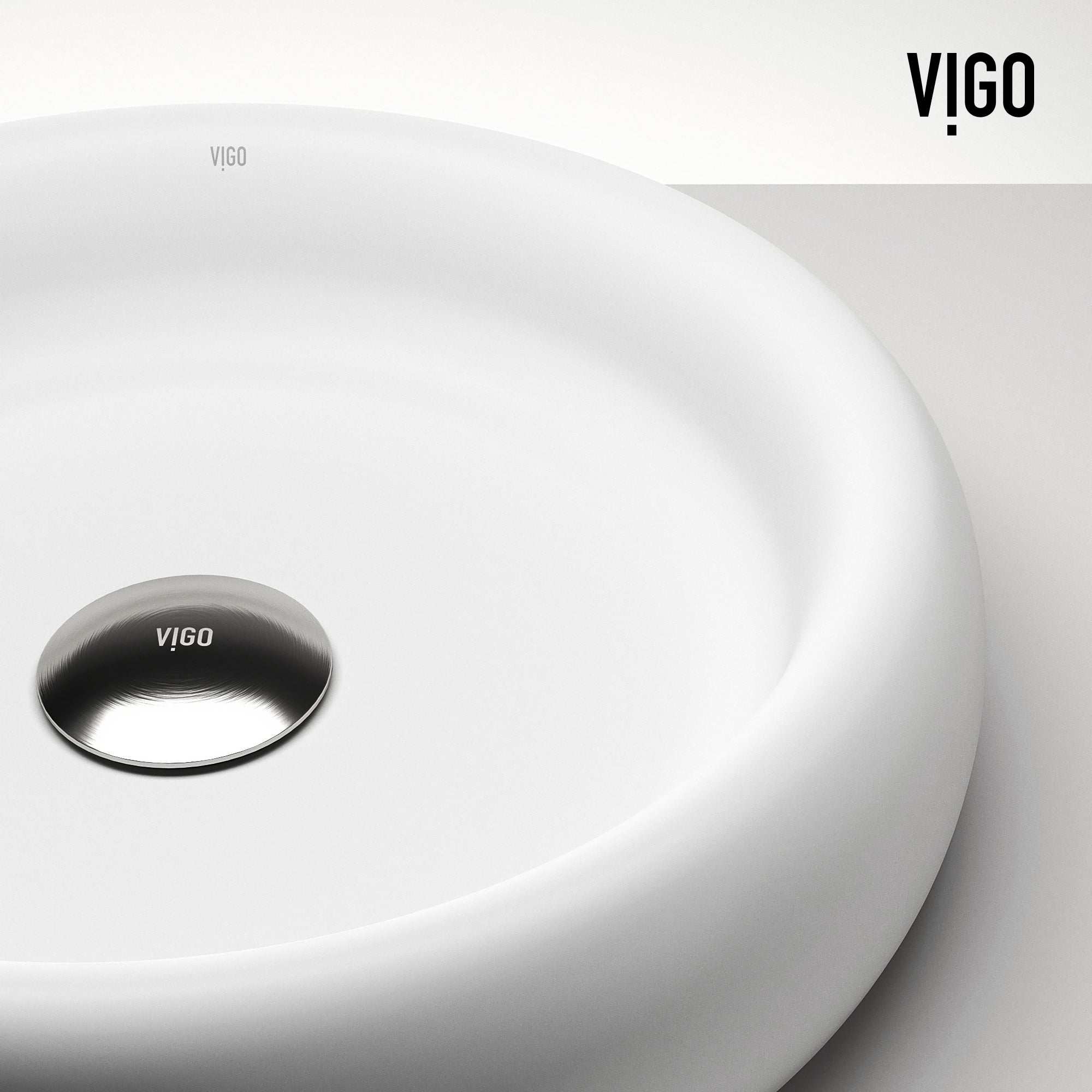 Elan Modern White Matte Stone™ 17 in. Round Vessel Bathroom Sink - Image 12