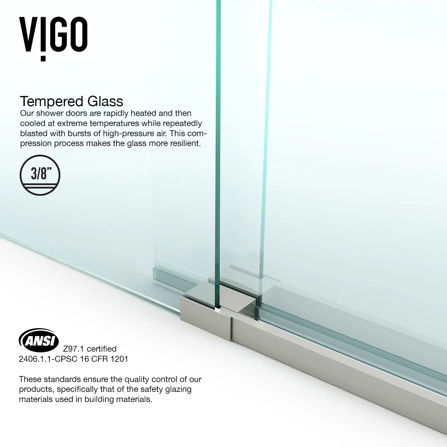 Elan Winslow Frameless Rectangle Shower Enclosure - Image 116