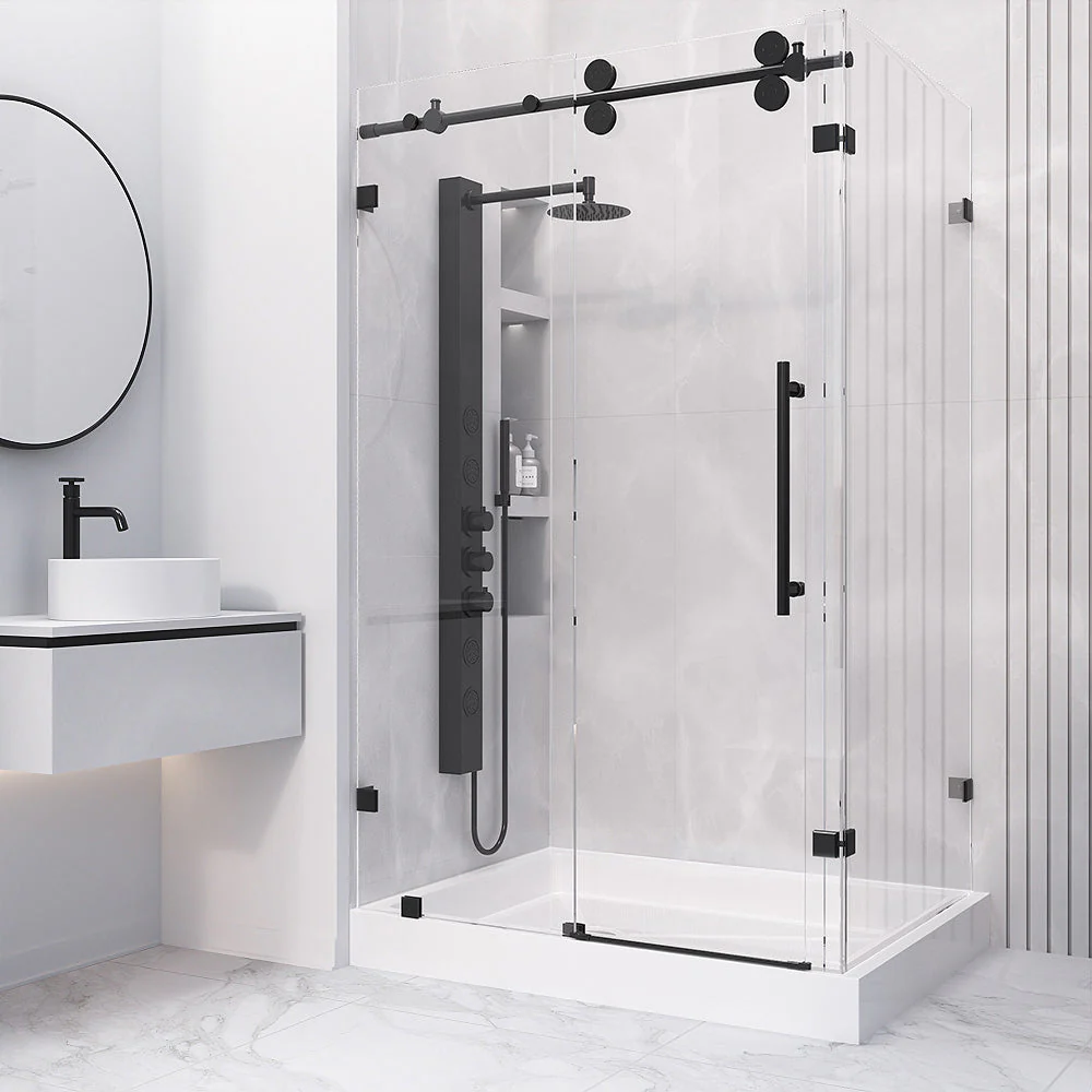 Elan Winslow Frameless Rectangle Shower Enclosure - Image 162